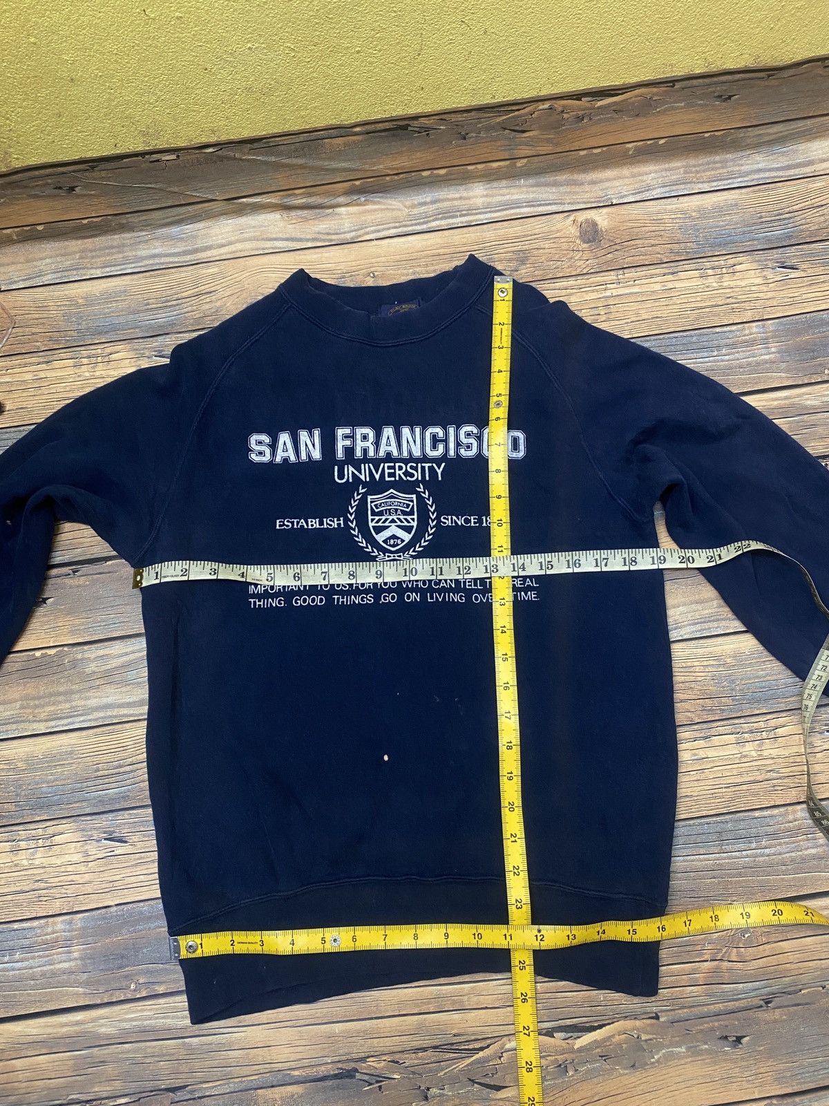 Vintage Vintage san francisco university sweatshirt Size US M / EU 48-50 / 2 - 3 Thumbnail