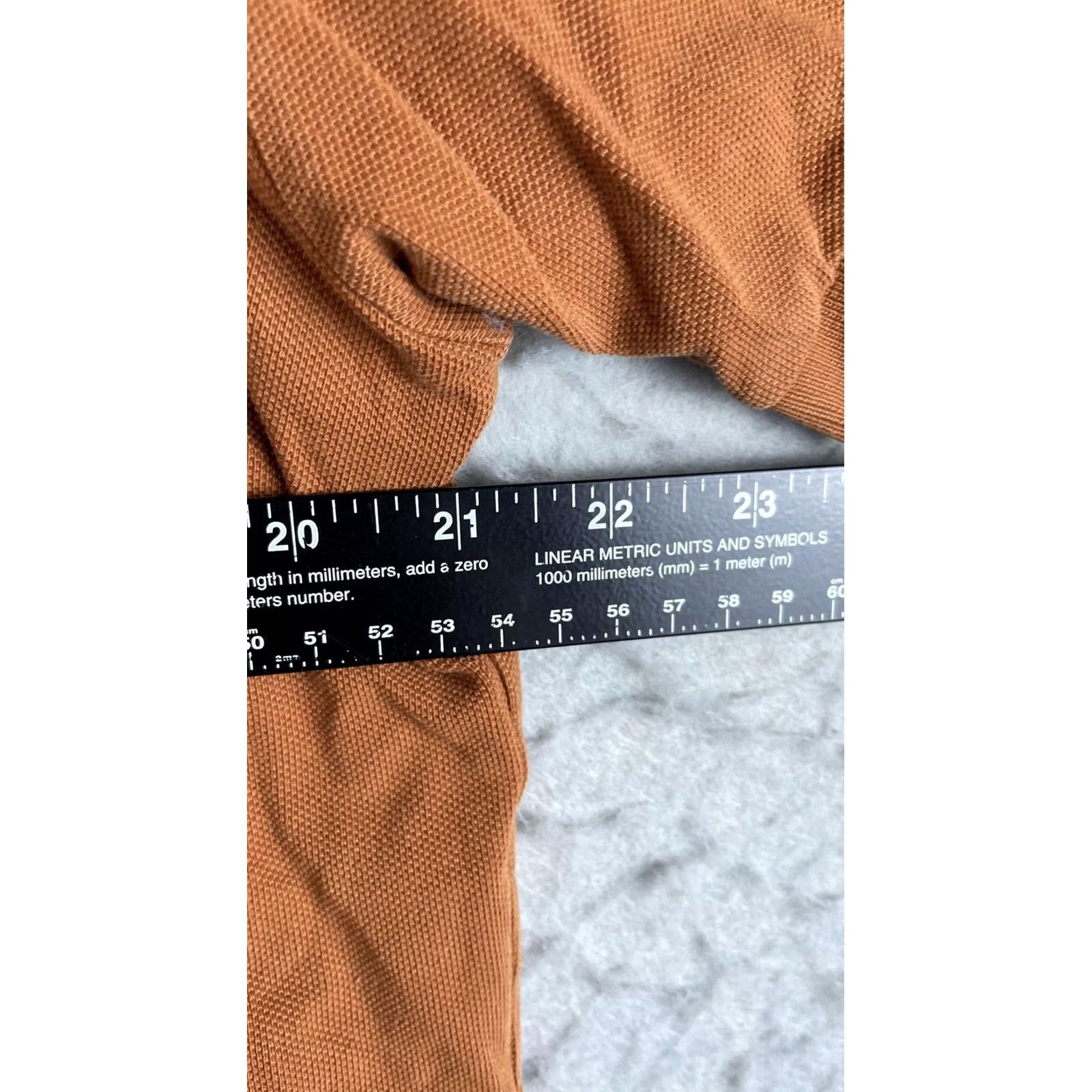 Polo Ralph Lauren Polo by Ralph Lauren Polo Shirt Mens L Brown Solid Pony Logo Short Sleeve Size US L / EU 52-54 / 3 - 5 Thumbnail