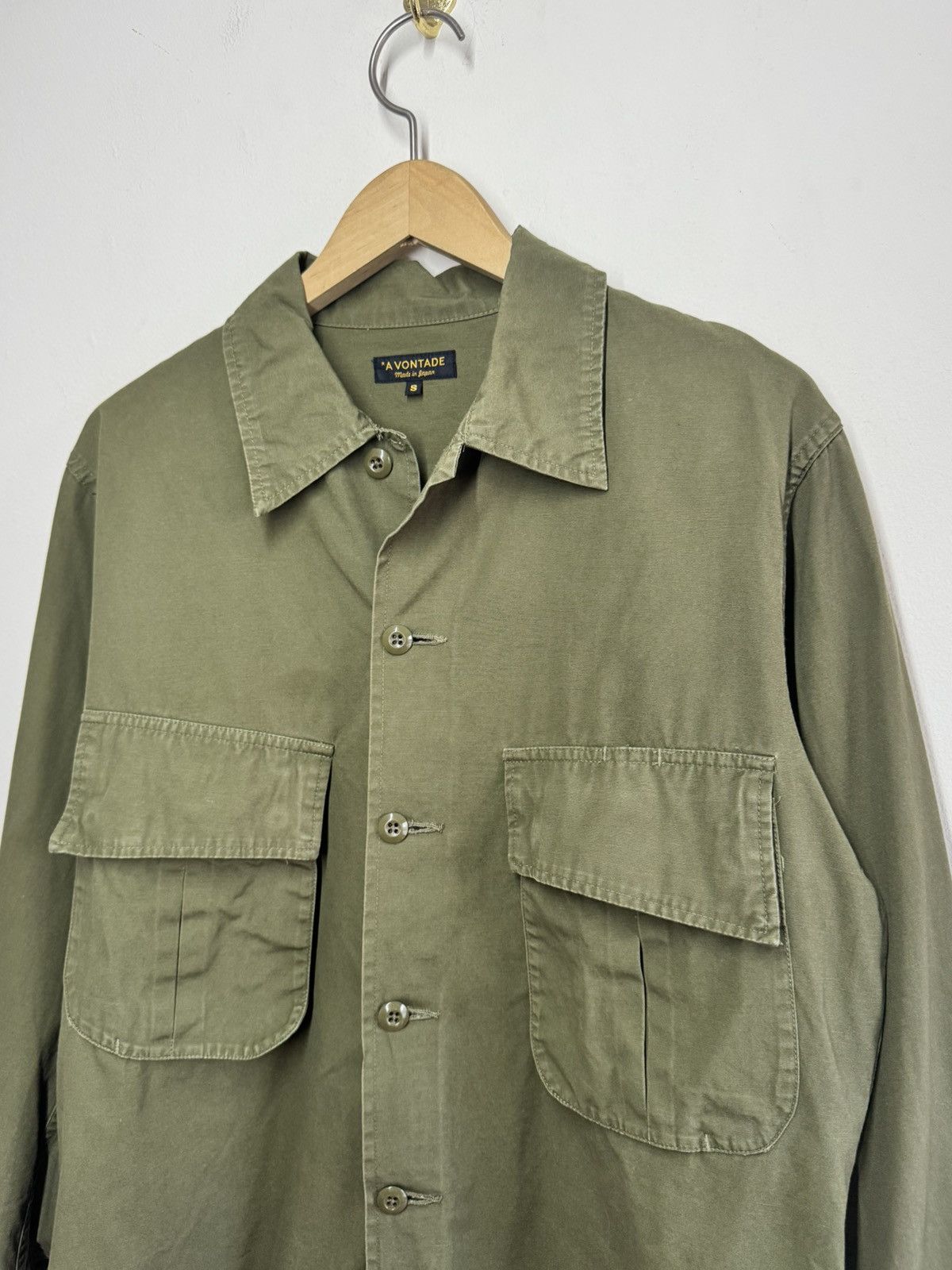 *A VONTADE A Vontade Olive Fatigue Utility Jacket Made in Japan Size S Size US S / EU 44-46 / 1 - 2 Thumbnail