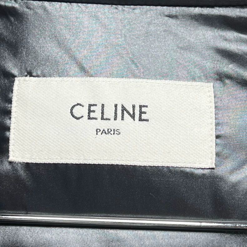 Celine CELINE Logo Print MidLength Cotton Jacket Size US L / EU 52-54 / 3 - 3 Thumbnail