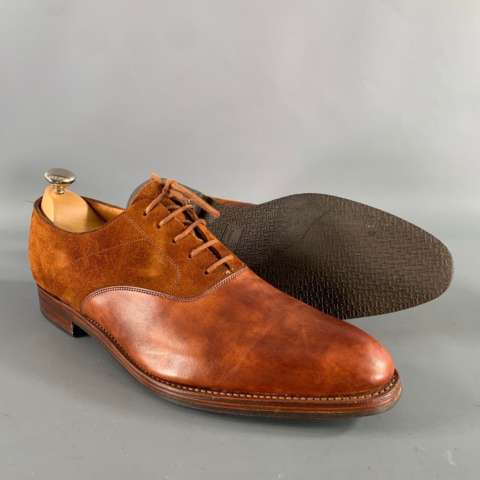John Lobb JOHN LOBB Size 9 Camel Leather Pointed Toe Lace Up Shoes Size US 9 / EU 42 - 5 Thumbnail