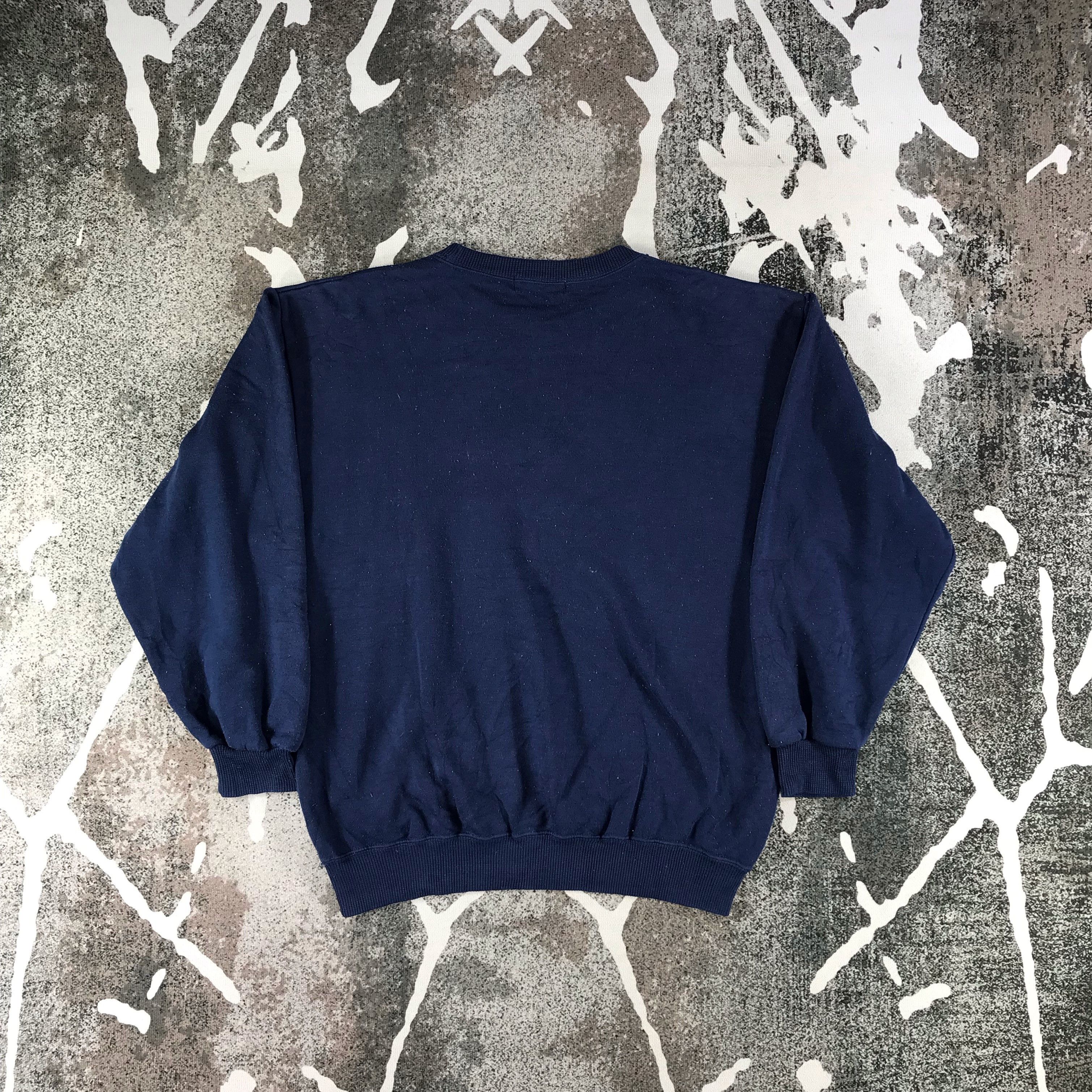 Dunlop Vintage Dunlop Motorspots Pullover Embroidered Sweatshirt Size US M / EU 48-50 / 2 - 2 Thumbnail