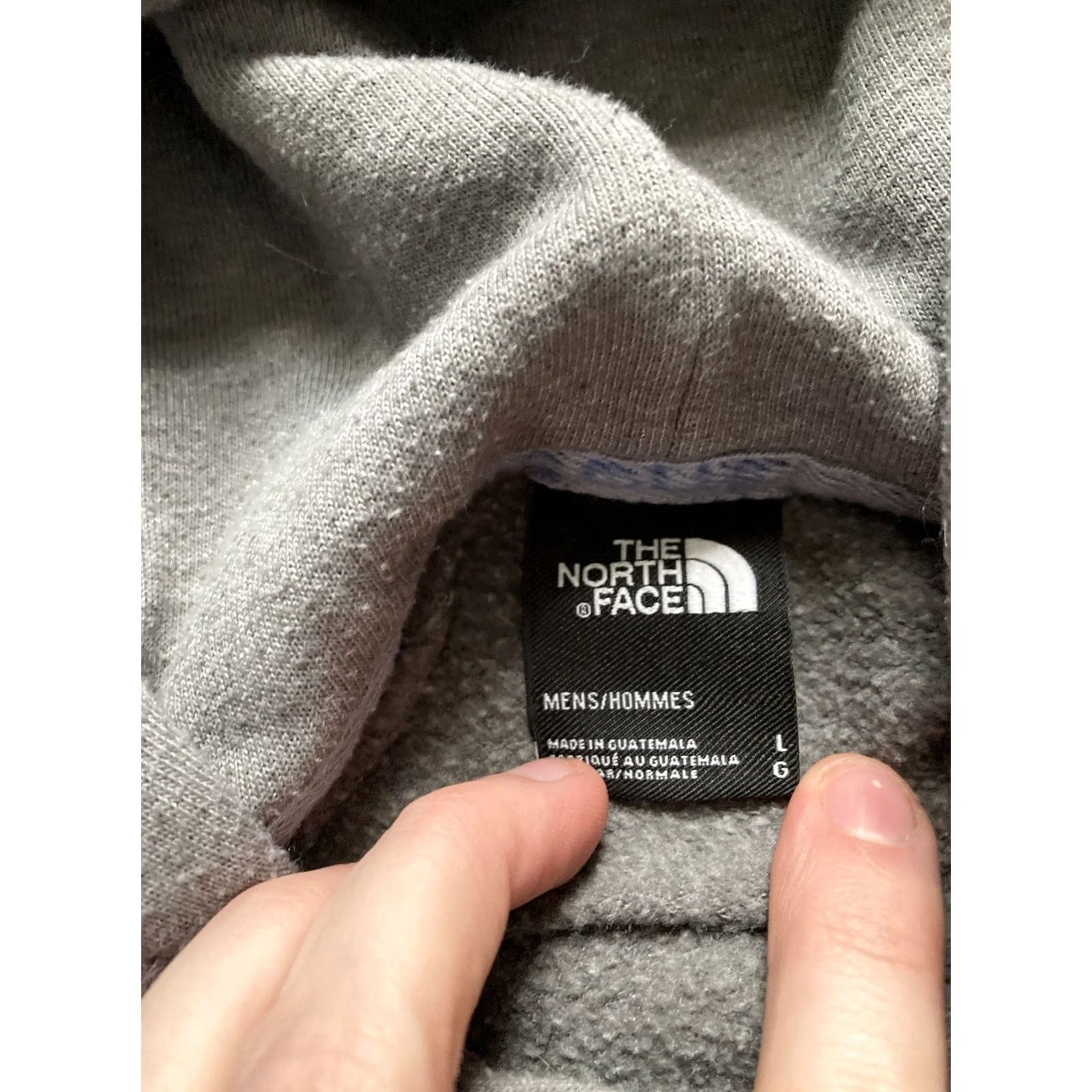 The North Face The North Face Hoodie Mens Size Large Logo Sweatshirt Gray Spell Out Size US L / EU 52-54 / 3 - 5 Thumbnail