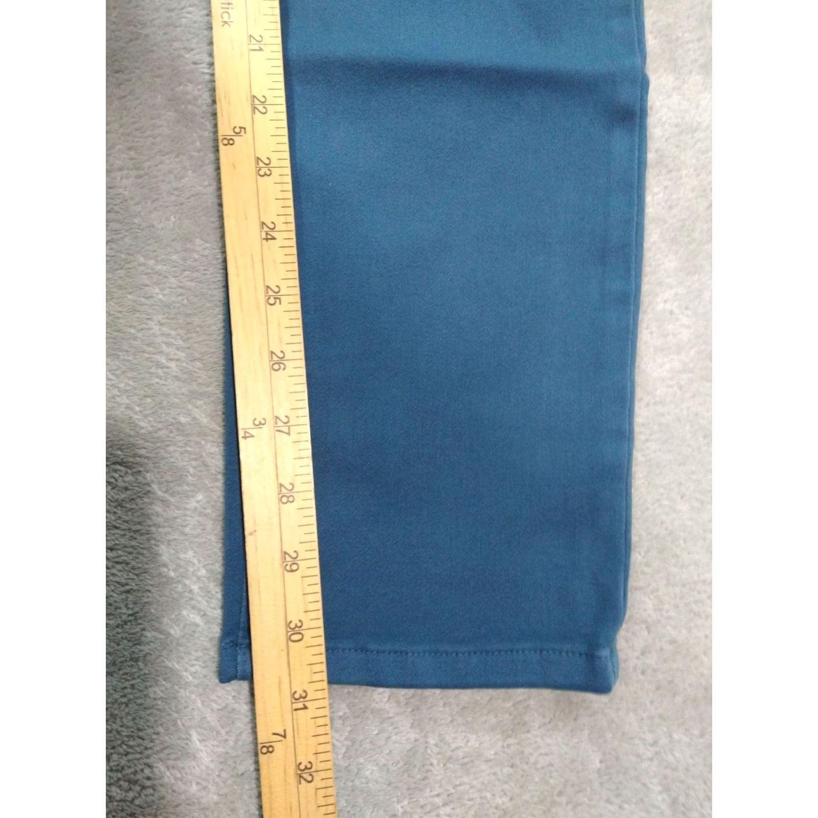 NYDJ NYDJ Womens Blue Skinny Legging Lift Tuck Stretch Mid Rise Jeans Pants 4 Size 27" / US 4 / IT 40 - 5 Thumbnail