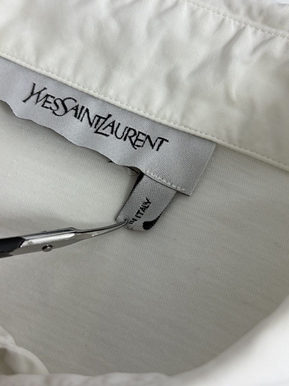 Yves Saint Laurent Yves Saint Laurent by Tom Ford Pleated Dress Shirt Size US M / EU 48-50 / 2 - 22 Thumbnail