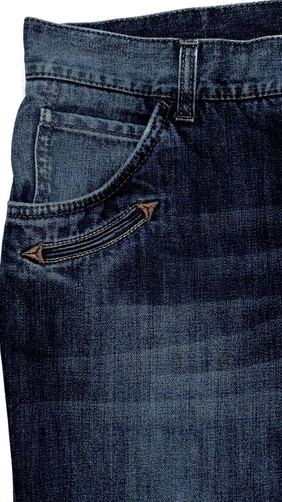 Dolce & Gabbana Dolce & Gabbana Men Western Pkts Blue Jeans 34W/ 26.5 In Size US 34 / EU 50 - 4 Thumbnail
