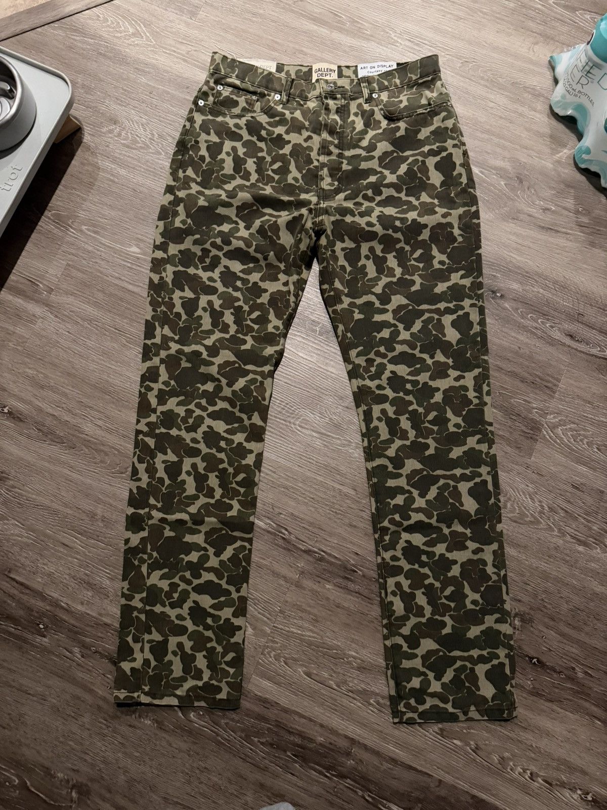 Gallery Dept. Gallery Dept. Road Camo 5001 Jeans Size 34 Pre Owned Size US 34 / EU 50 - 3 Thumbnail