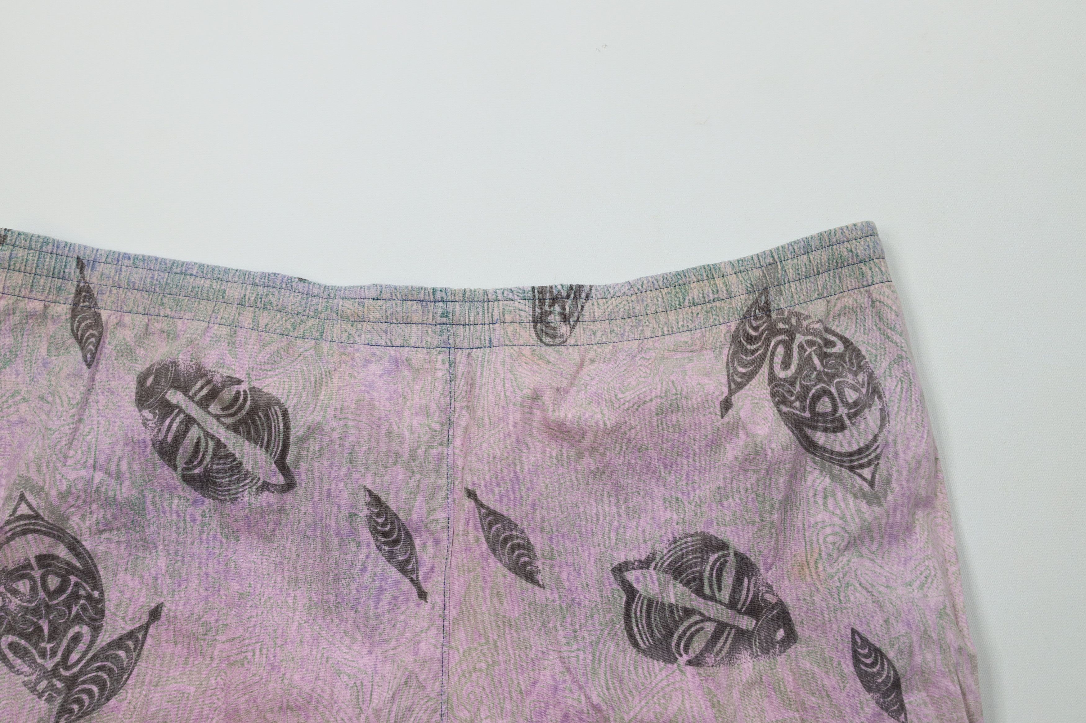 Vintage Vintage 90s Streetwear Mask Lined Surfing Shorts Trunks Size US 36 / EU 52 - 10 Thumbnail