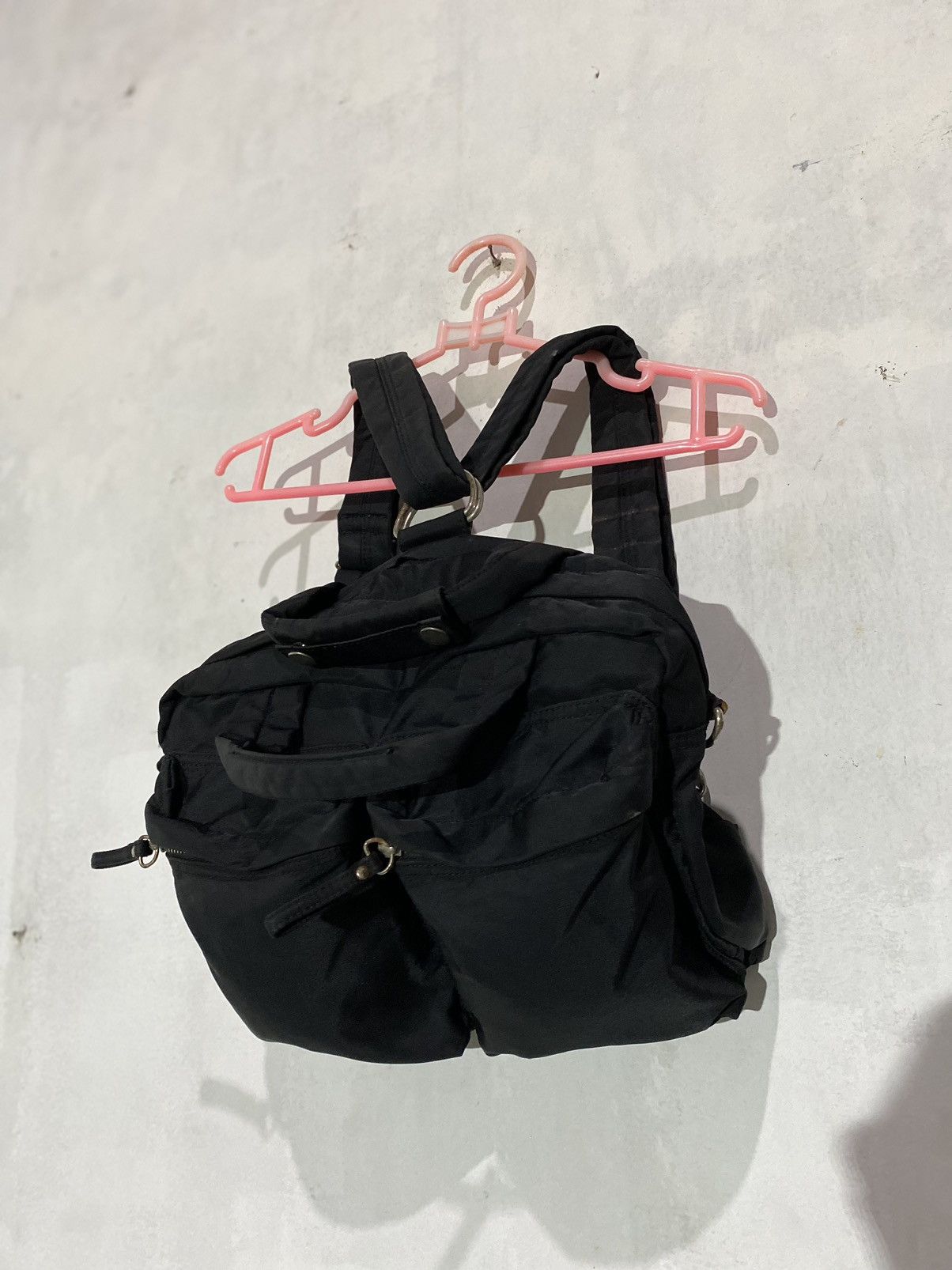 Jean Paul Gaultier Jean Paul Gaultier Black Nylon 3 Way Bag Size ONE SIZE - 2 Thumbnail