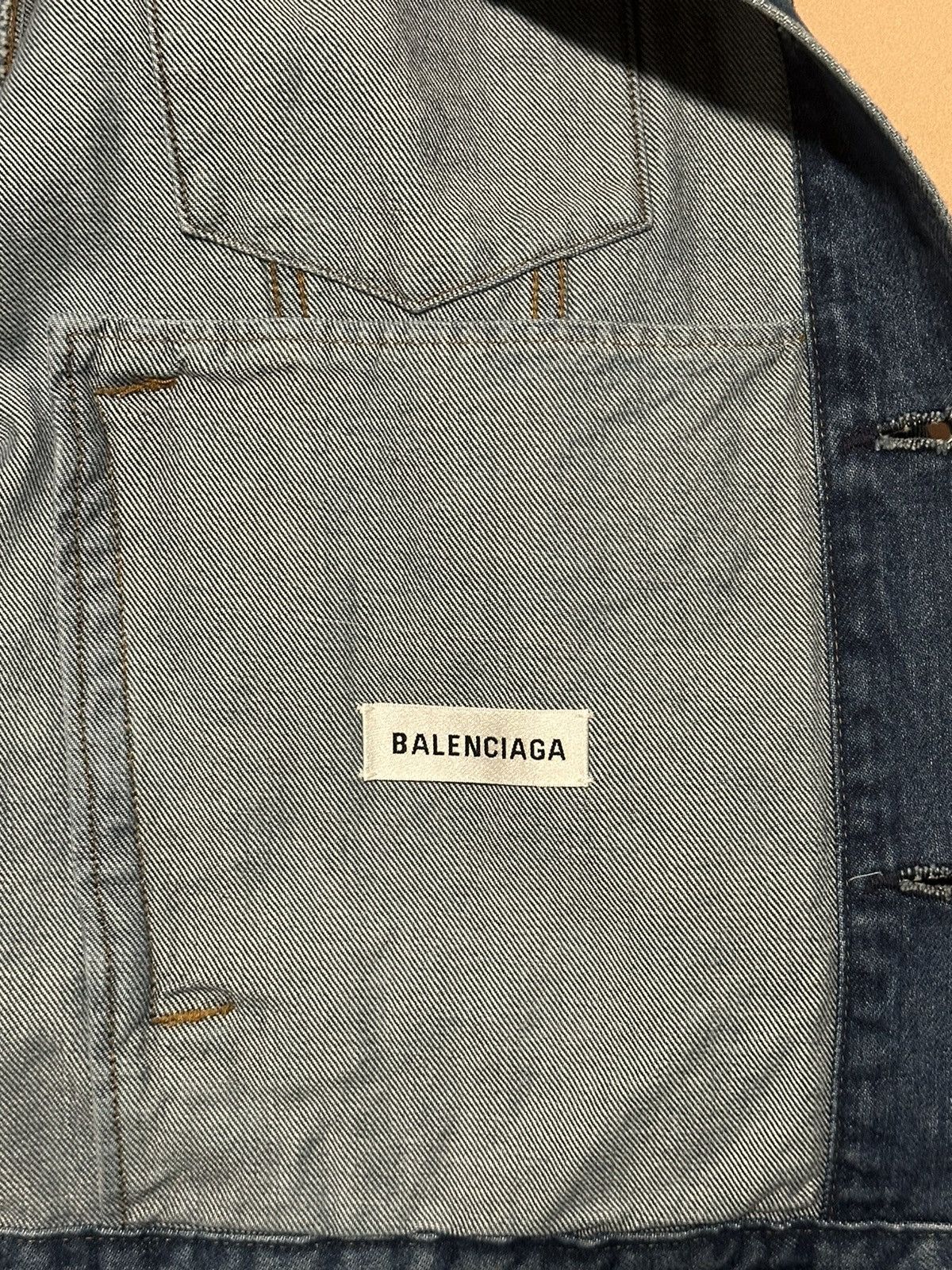 Balenciaga Balenciaga Denim Jacket Size US M / EU 48-50 / 2 - 8 Thumbnail