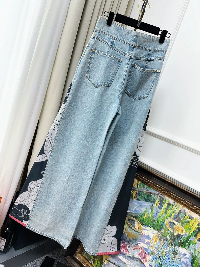 Chanel Chanel 21c Early Spring Vacation Series Mulberry Silk Came Size 25" / US 0 / IT 36 - 2 Thumbnail