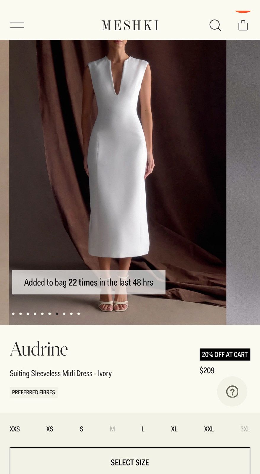 Other Meshki Audrine Midi Dress Size XS / US 0-2 / IT 36-38 - 4 Thumbnail