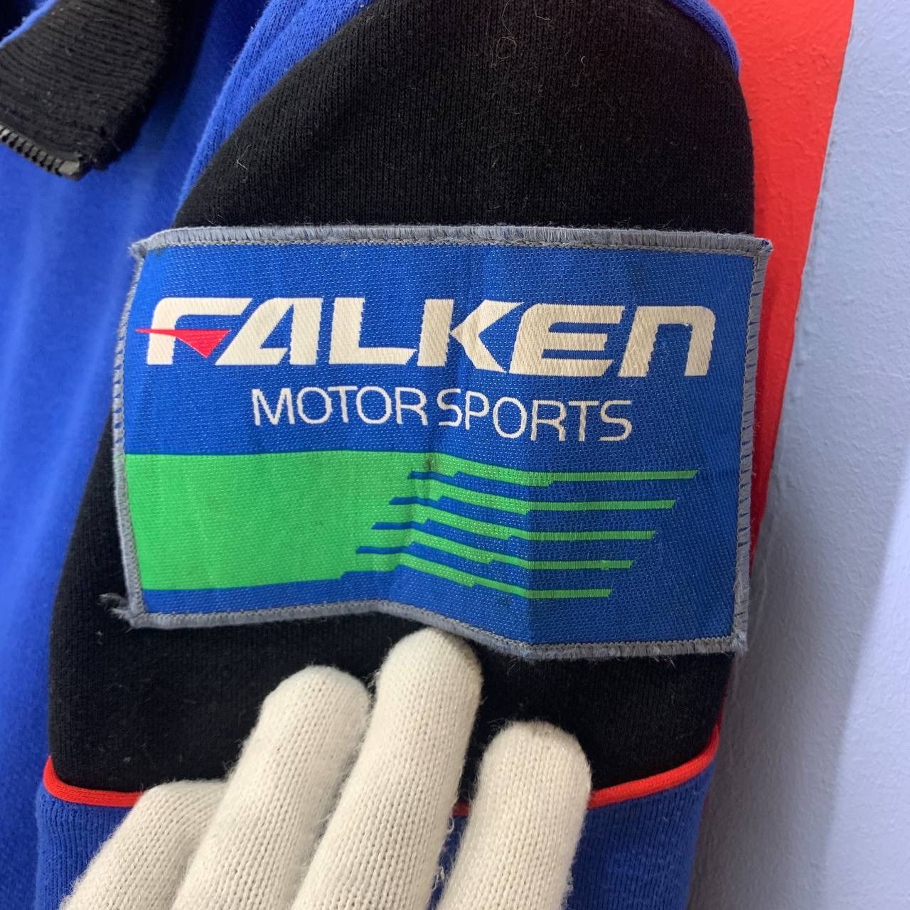 Japanese Brand Vintage FALKEN MOTORSPORT Zipper Jacket #2471/AM Size US L / EU 52-54 / 3 - 3 Thumbnail