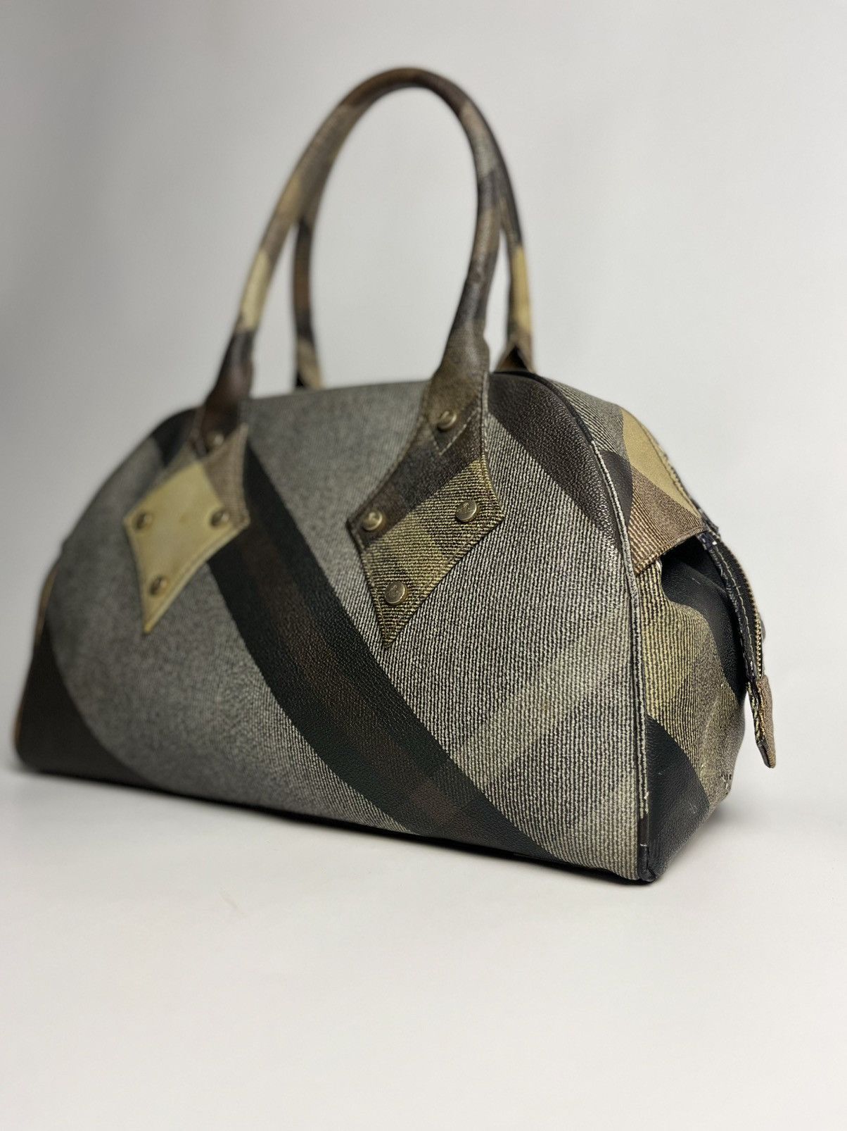 Vivienne Westwood Vivienne Westwood Derby Vinyl Leather Hamd Bag Size ONE SIZE - 3 Thumbnail