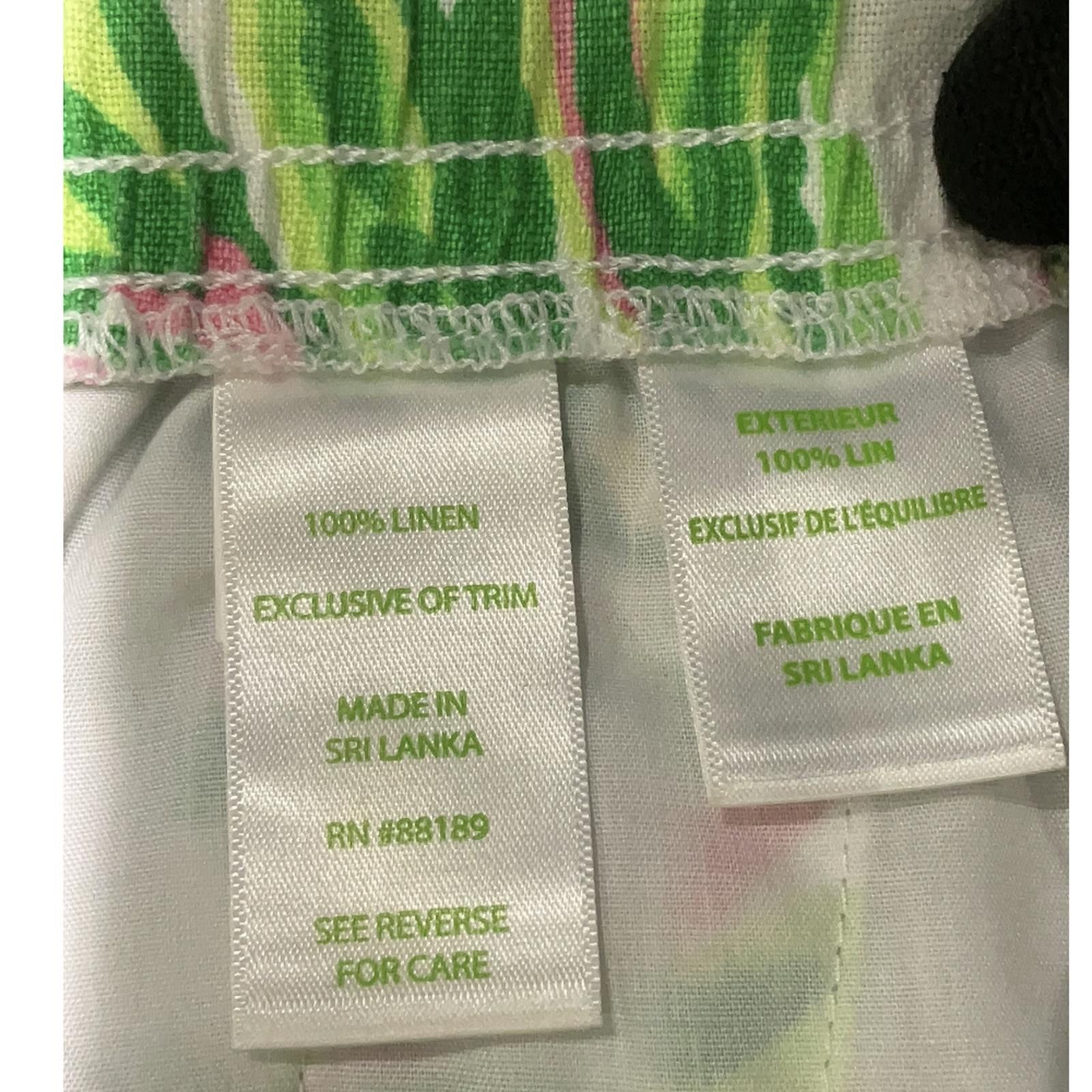 Other Lilly Pulitzer Printed Green Vacation Shorts Size XS Size 26" / US 2 / IT 38 - 4 Thumbnail
