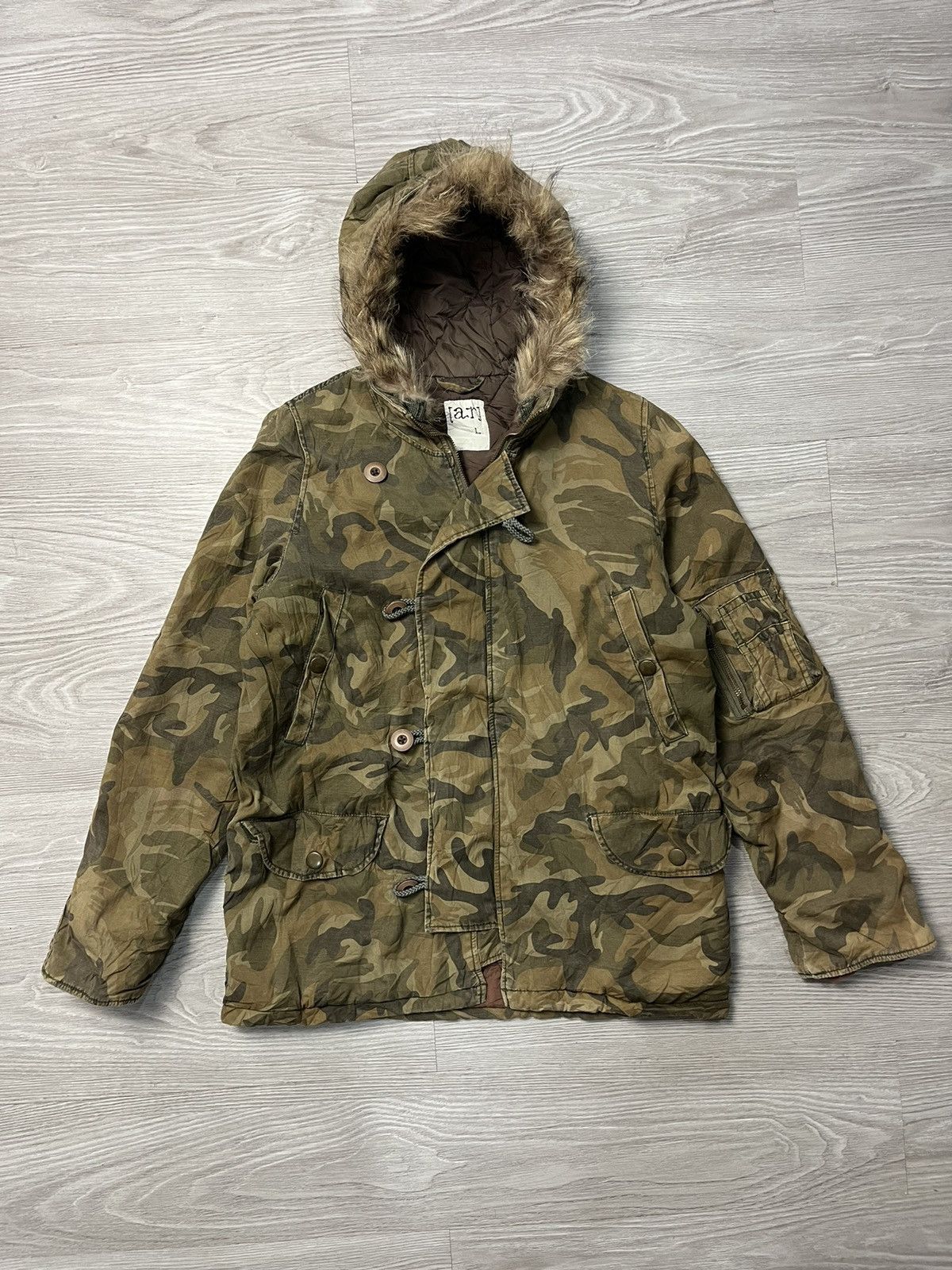 Japanese Brand × Le Grande Bleu (L.G.B.) A.R Japanese Brand Fur Jacket Ifsix lgb style Size M / US 6-8 / IT 42-44 - 1 Thumbnail