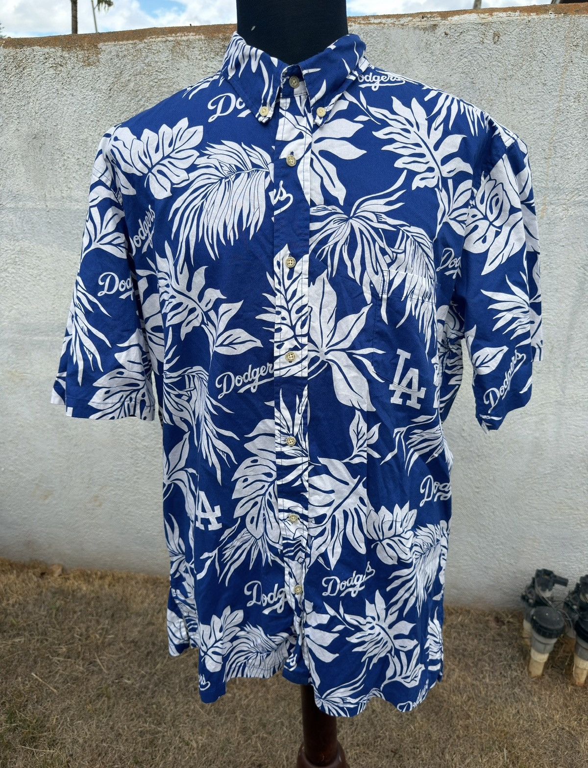 Reyn Spooner Reyn Spooner Aloha LA Dodgers Hawaiian MLB Baseball Men XXL Size US XL / EU 56 / 4 - 1 Thumbnail