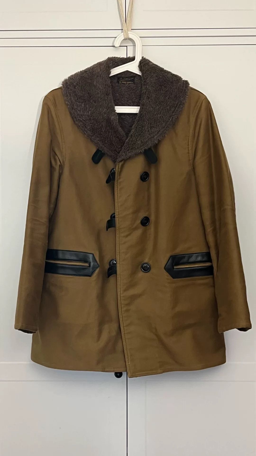 At Last & Co Vintage Atlast Alpaca Wool Military Coat Size US XS / EU 42 / 0 - 1 Thumbnail
