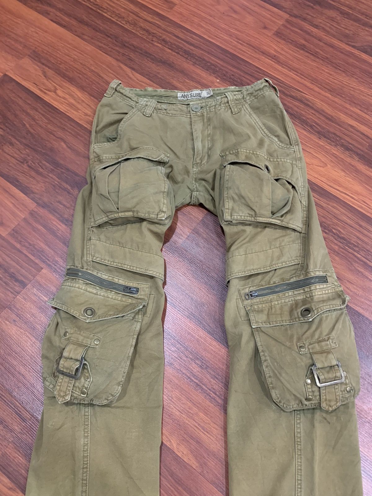 Abercrombie & Fitch Abercrombie & Fitch Cargo Pants Size US 30 / EU 46 - 4 Thumbnail