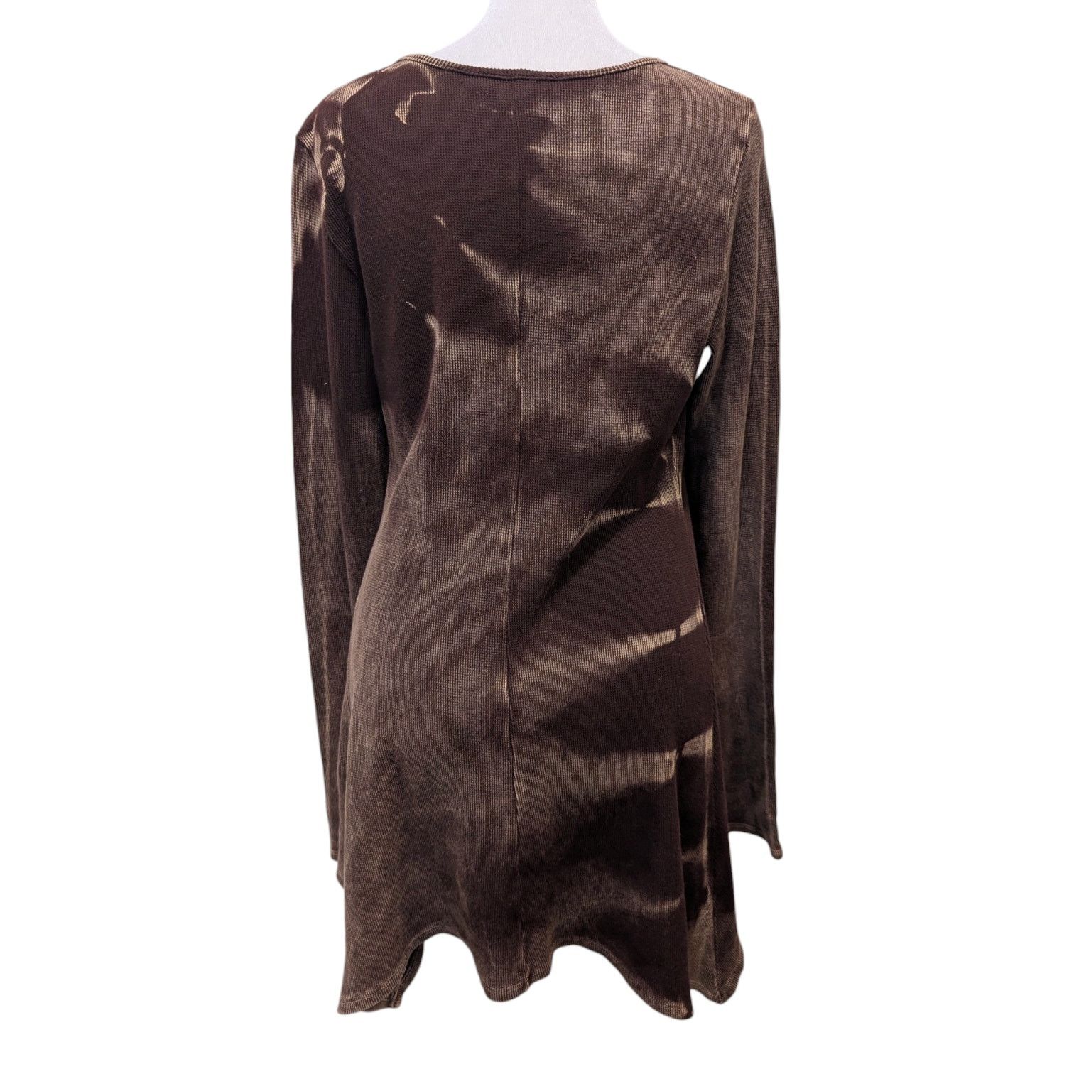 Other Urban X Brown Waffle Two Tone Thermal Top Large Size L / US 10 / IT 46 - 5 Thumbnail
