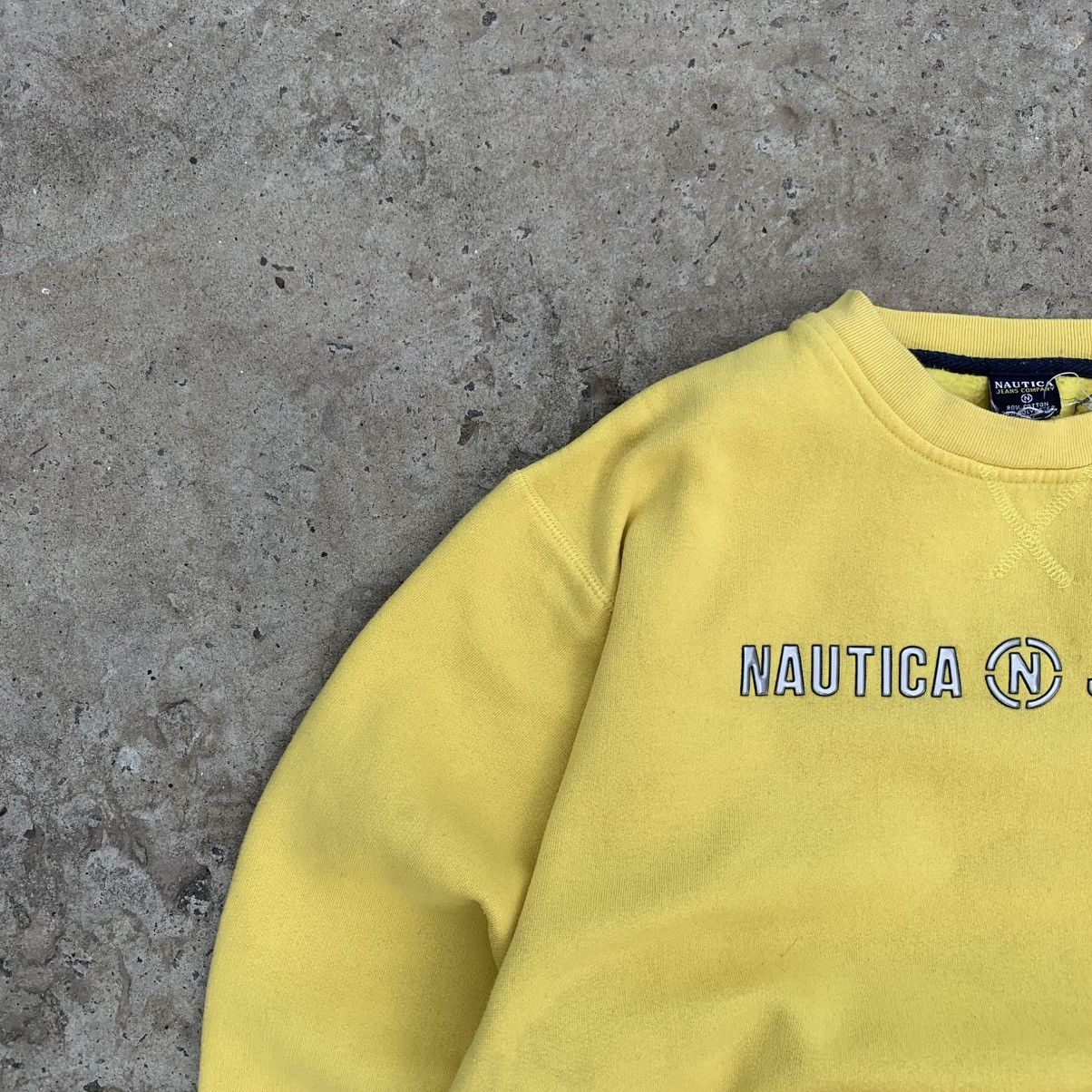 Nautica Vintage Japanese Style Nautica Jeans Sweatshirt Big Logo Size US L / EU 52-54 / 3 - 5 Thumbnail