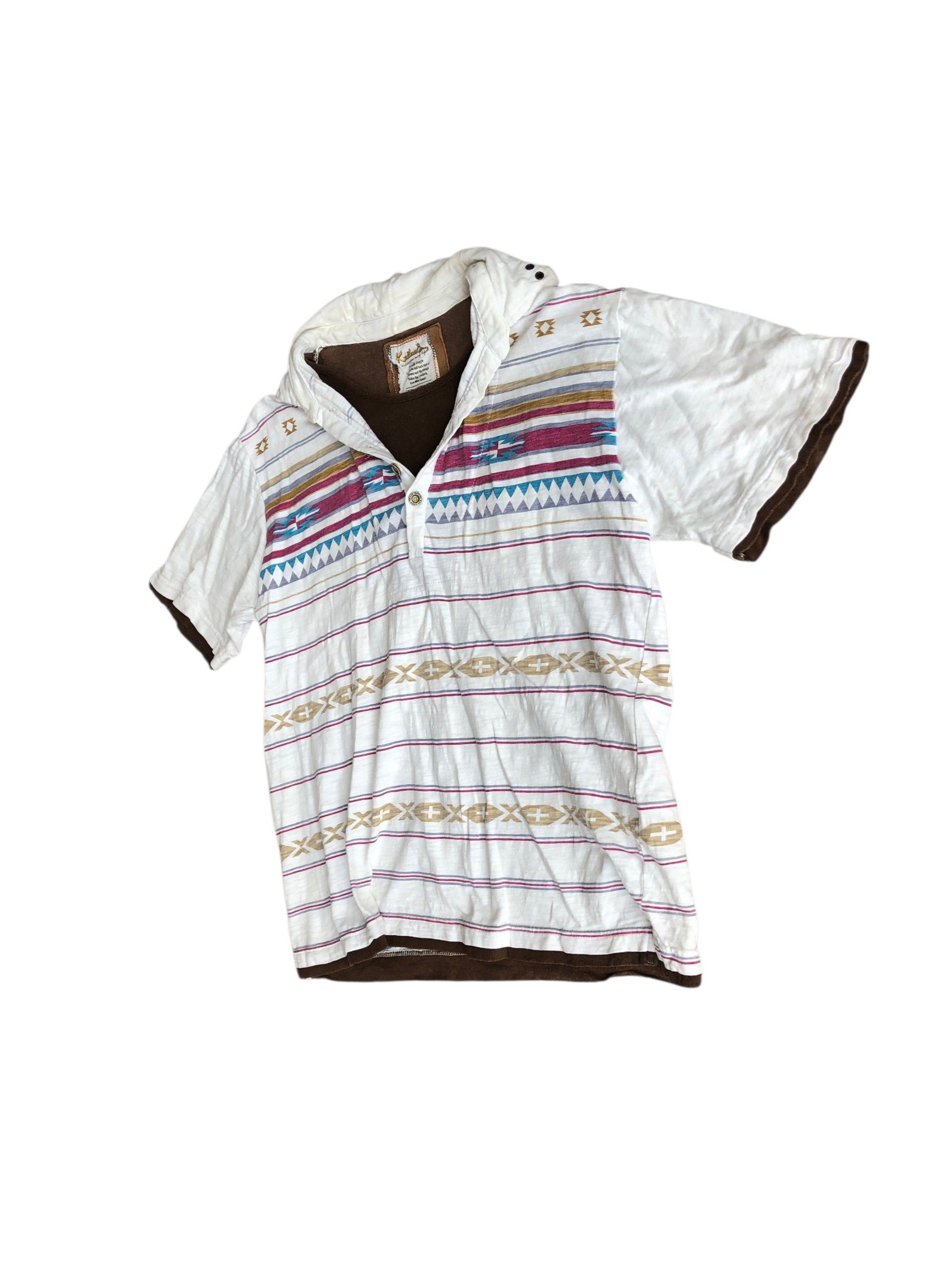 If Six Was Nine 2000s Double Layer Collar Kailua Bay Vkei Style Y2k Japanese Size US L / EU 52-54 / 3 - 1 Thumbnail