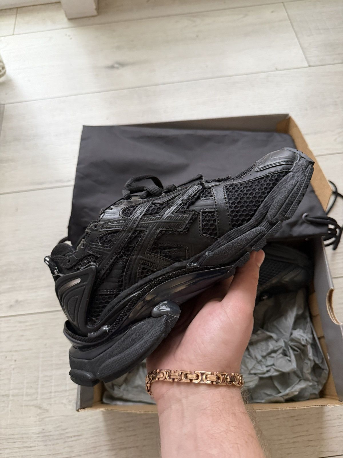 Balenciaga Balenciaga Runner Black Size US 7 / IT 37 - 5 Thumbnail