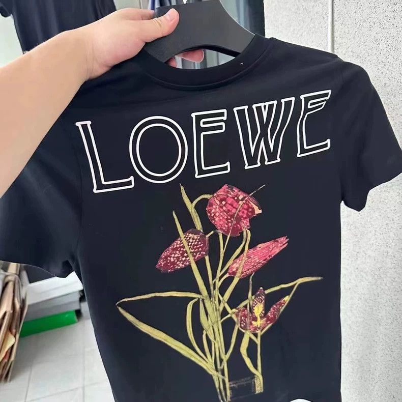 Loewe LOEWE Flowered short sleeves Size XS / US 0-2 / IT 36-38 - 2 Thumbnail