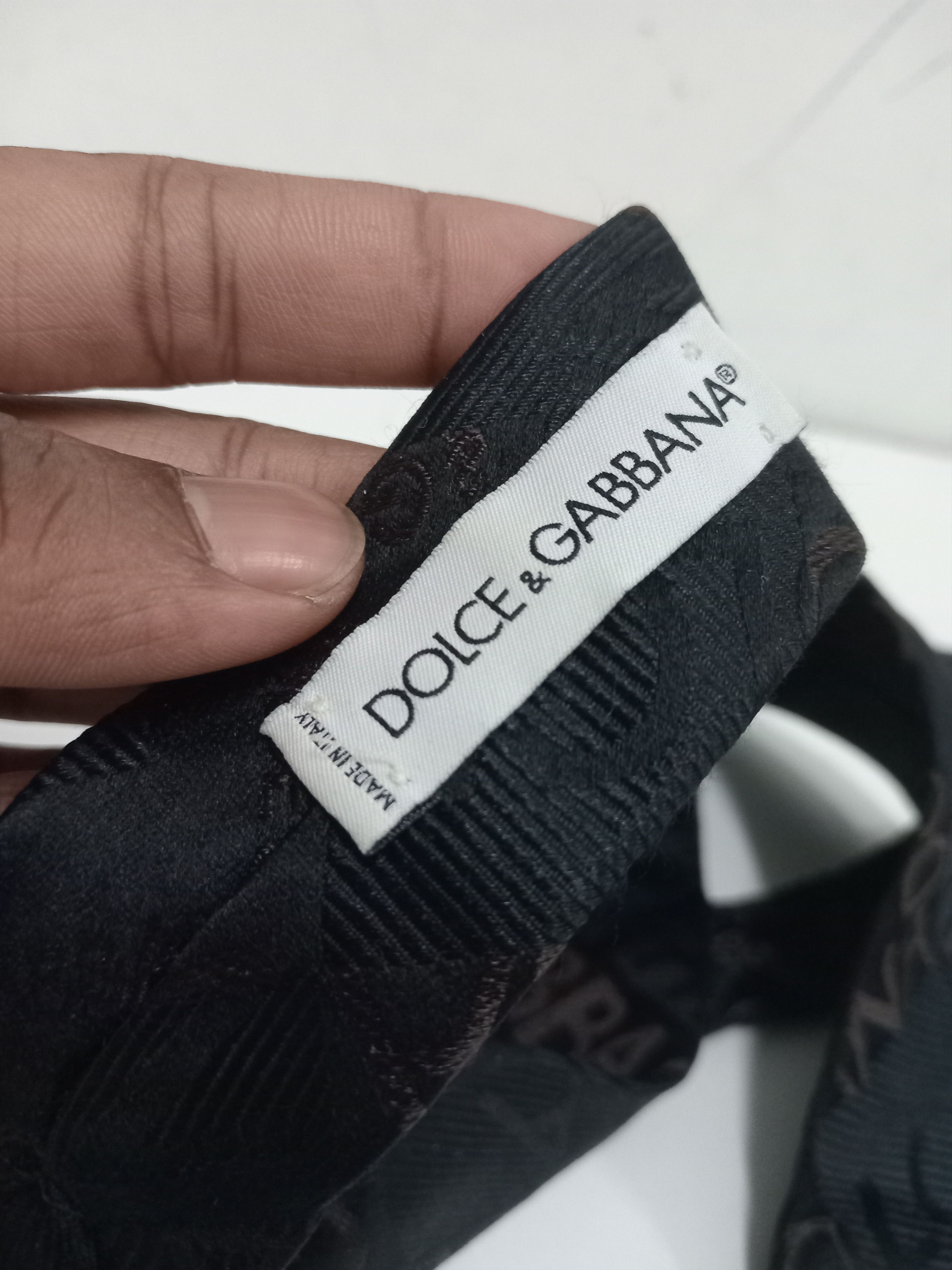 Dolce & Gabbana Dolce & Gabbana Monogram Tie Size ONE SIZE - 3 Thumbnail