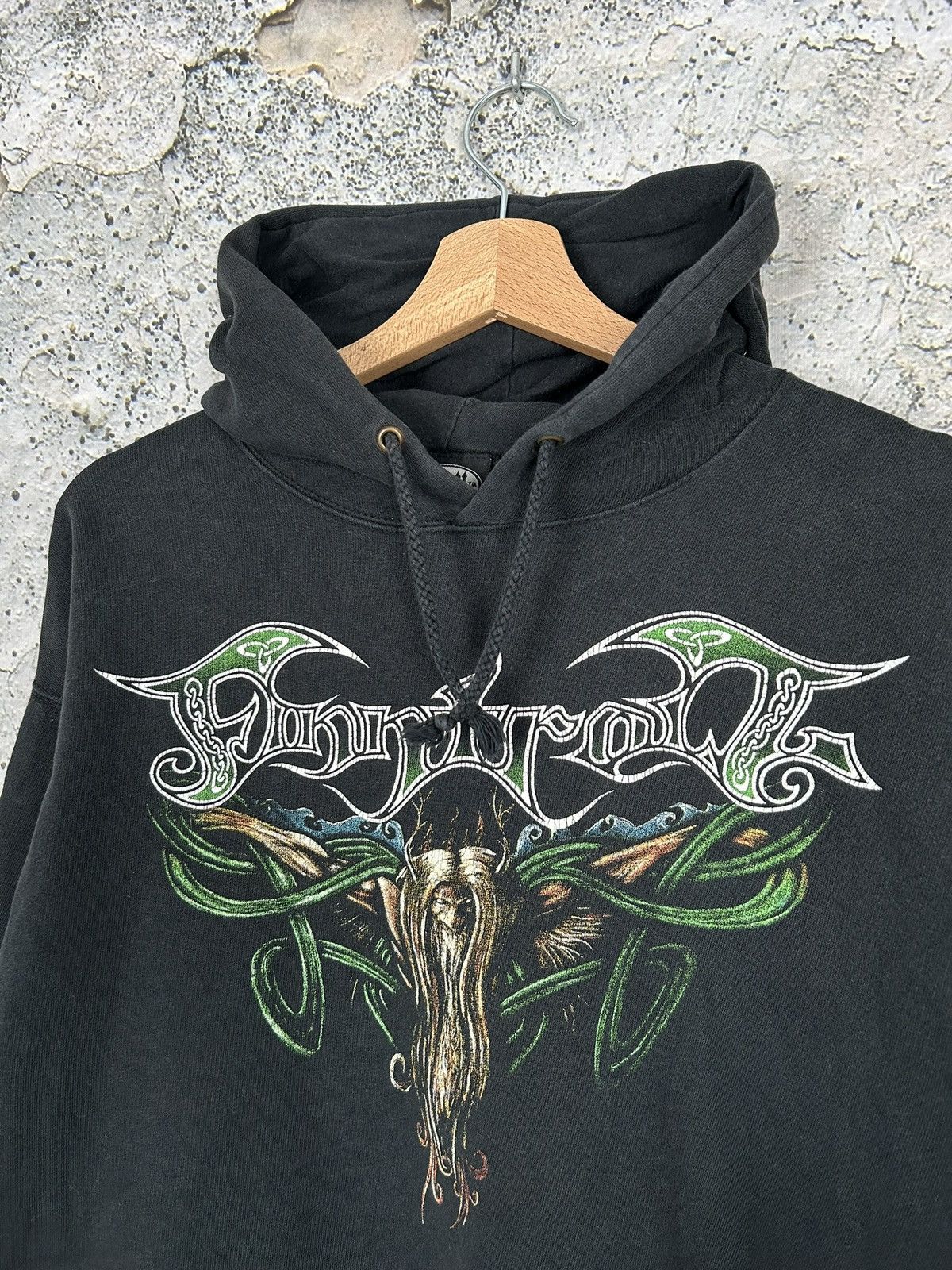 Vintage Vintage Finntroll Black Metal Rock Hoodie Avant Garde Punk Size US L / EU 52-54 / 3 - 4 Thumbnail
