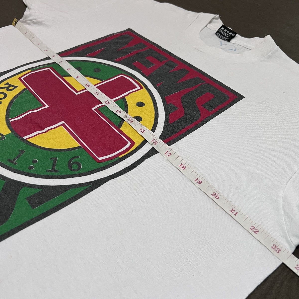 Band Tees Rare 90s Newsboys band Christian rock XL signature God Jesus Size US XL / EU 56 / 4 - 12 Thumbnail