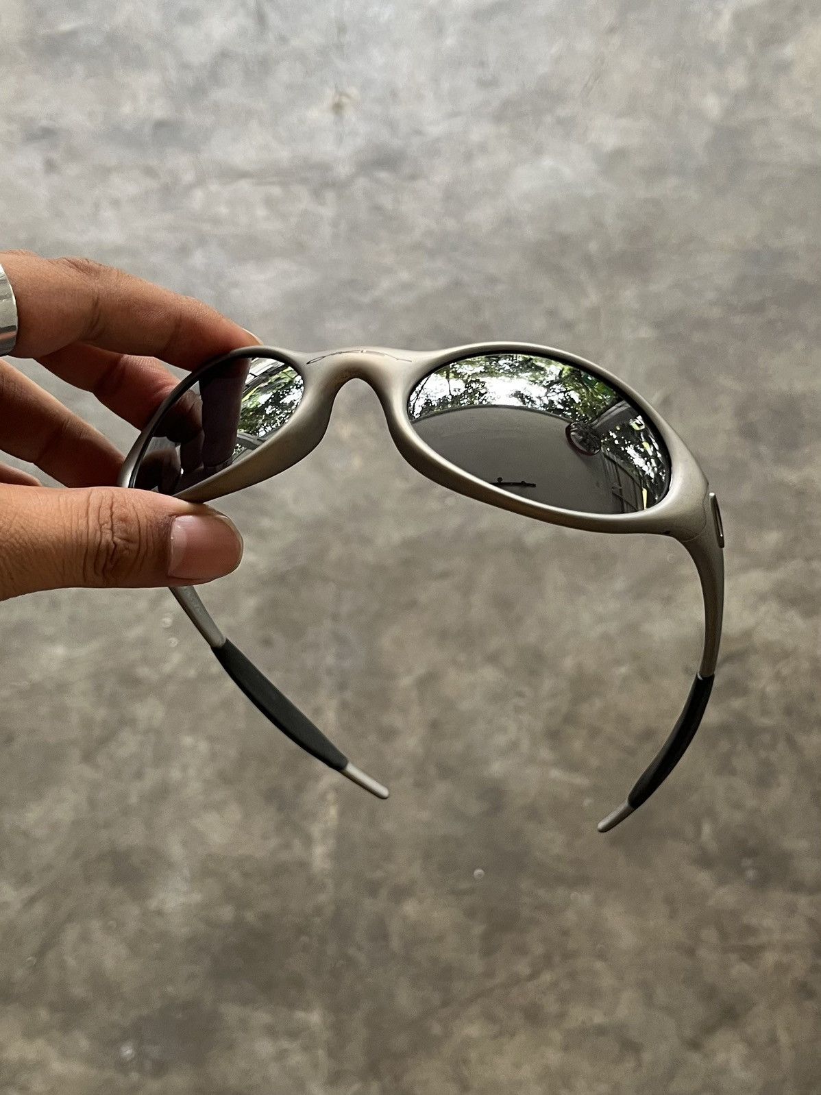 Oakley 1994 Oakley Eye Jacket 1.0 gen 1 FMJ 9 mm | Grailed