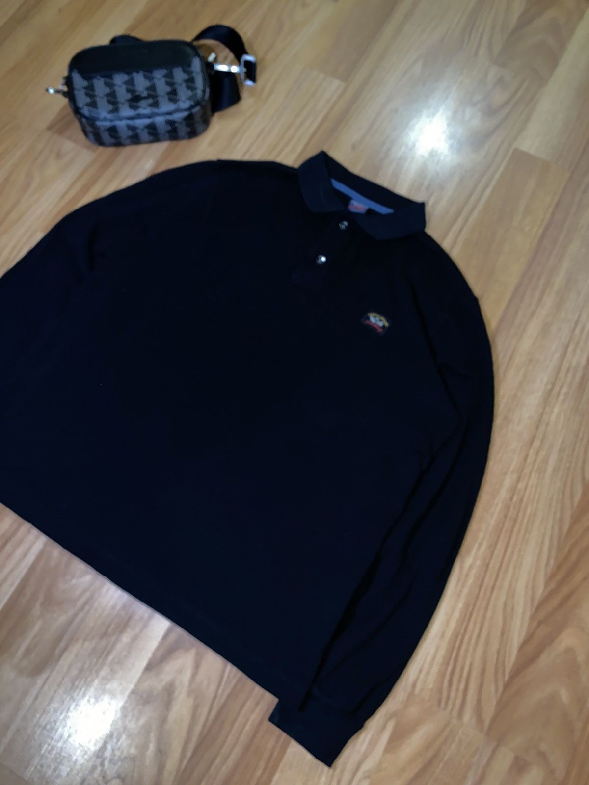 Paul & Shark Paul and Shark Long Sleeve Polo Shirt Gray - Size Men's XXL Size US XL / EU 56 / 4 - 1 Thumbnail