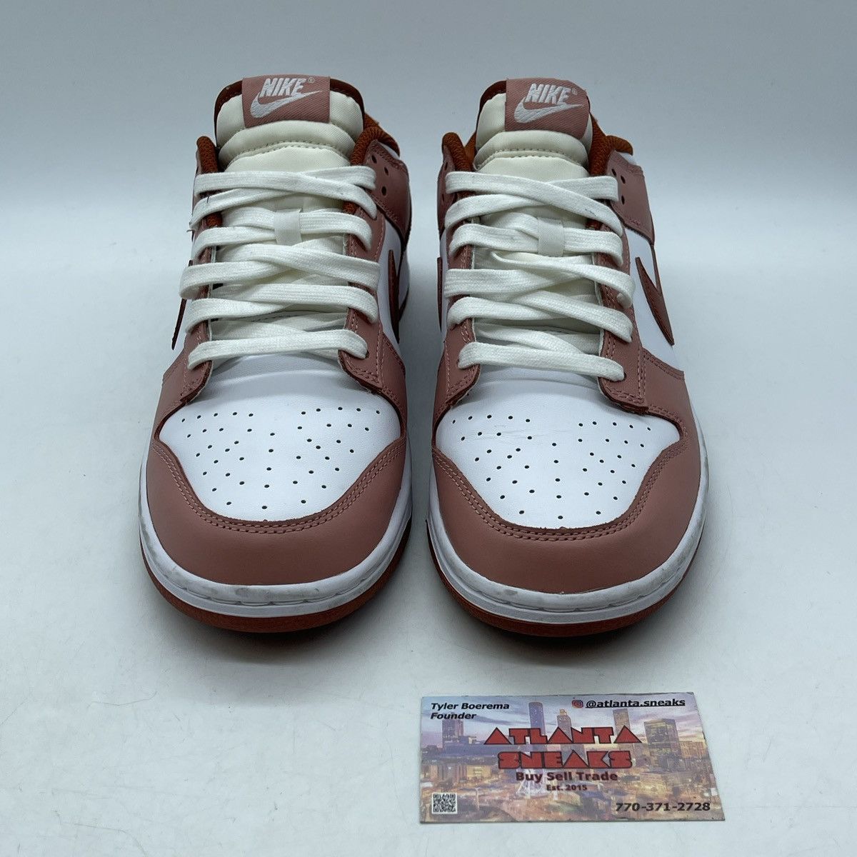 Nike Wmns dunk low red stardust Size US 11.5 / IT 41.5 - 2 Thumbnail