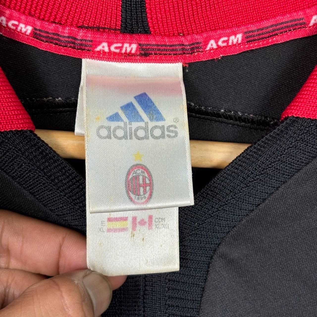 Adidas ADIDAS AC MILAN 00-01 REDONDO 16 OPEL JERSEY KIT Size US XL / EU 56 / 4 - 7 Thumbnail