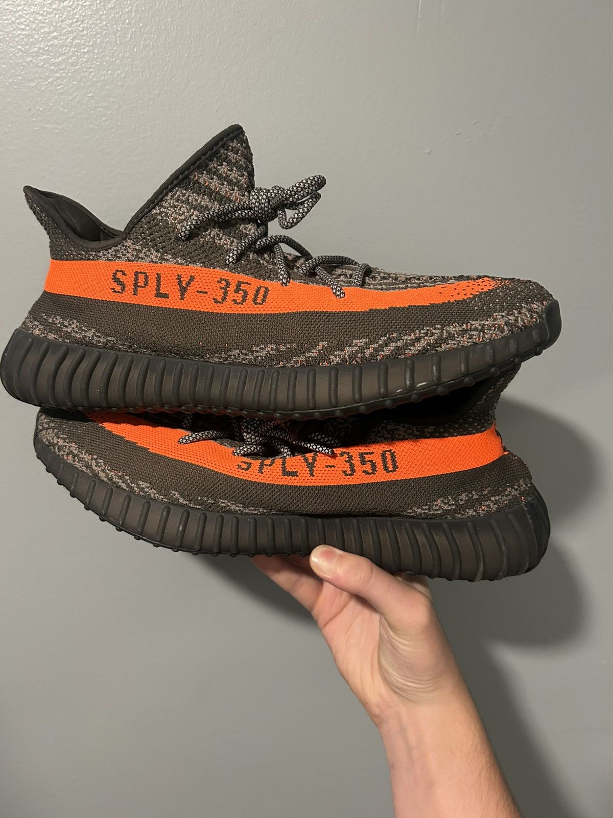 Yeezy Yeezy Boost 350 V2 orange grey trainers Size US 13 / EU 46 - 6 Thumbnail