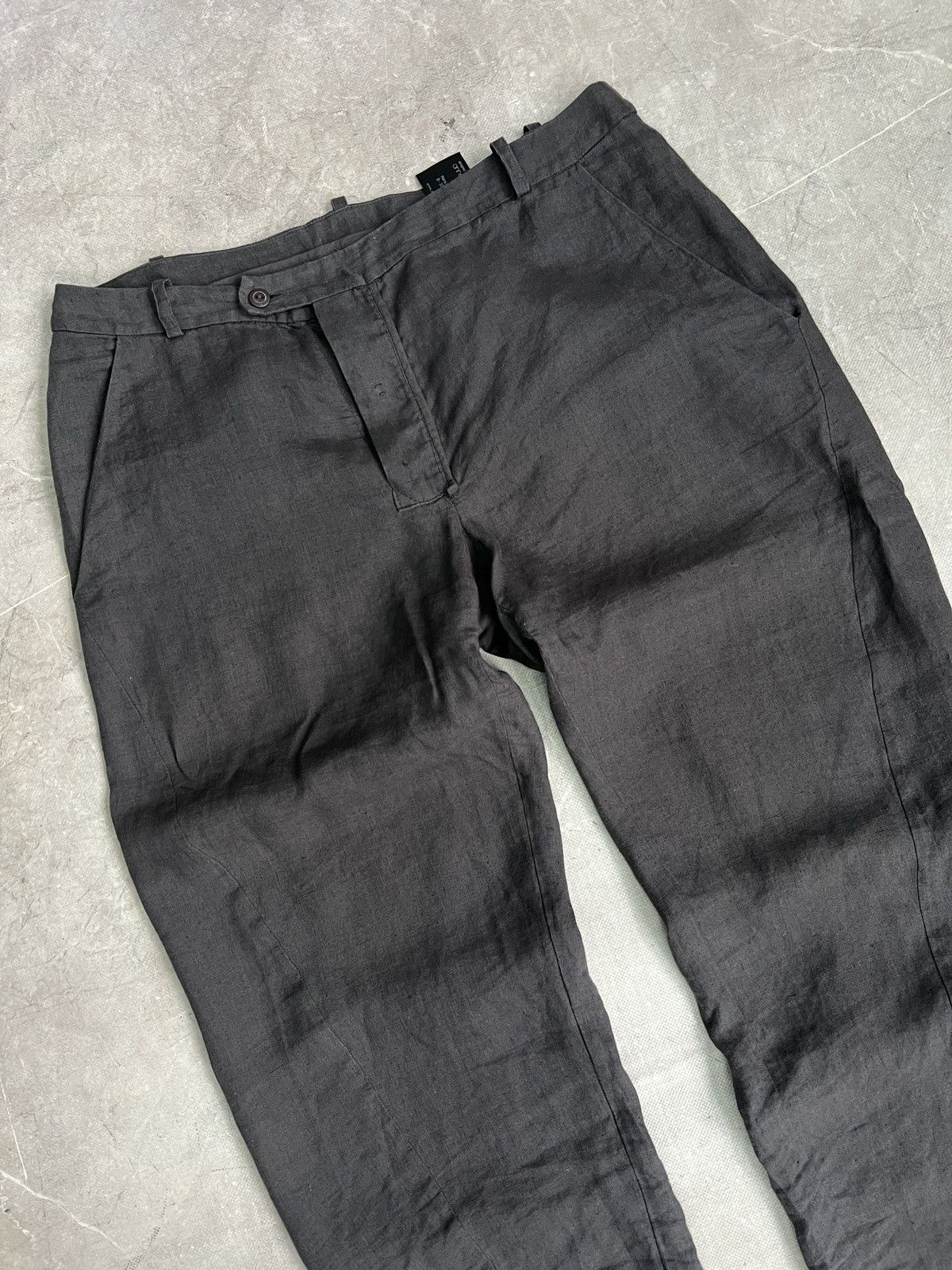 Army Of Me Linen avant Garde assymetrical baggy pants Size US 32 / EU 48 - 2 Thumbnail