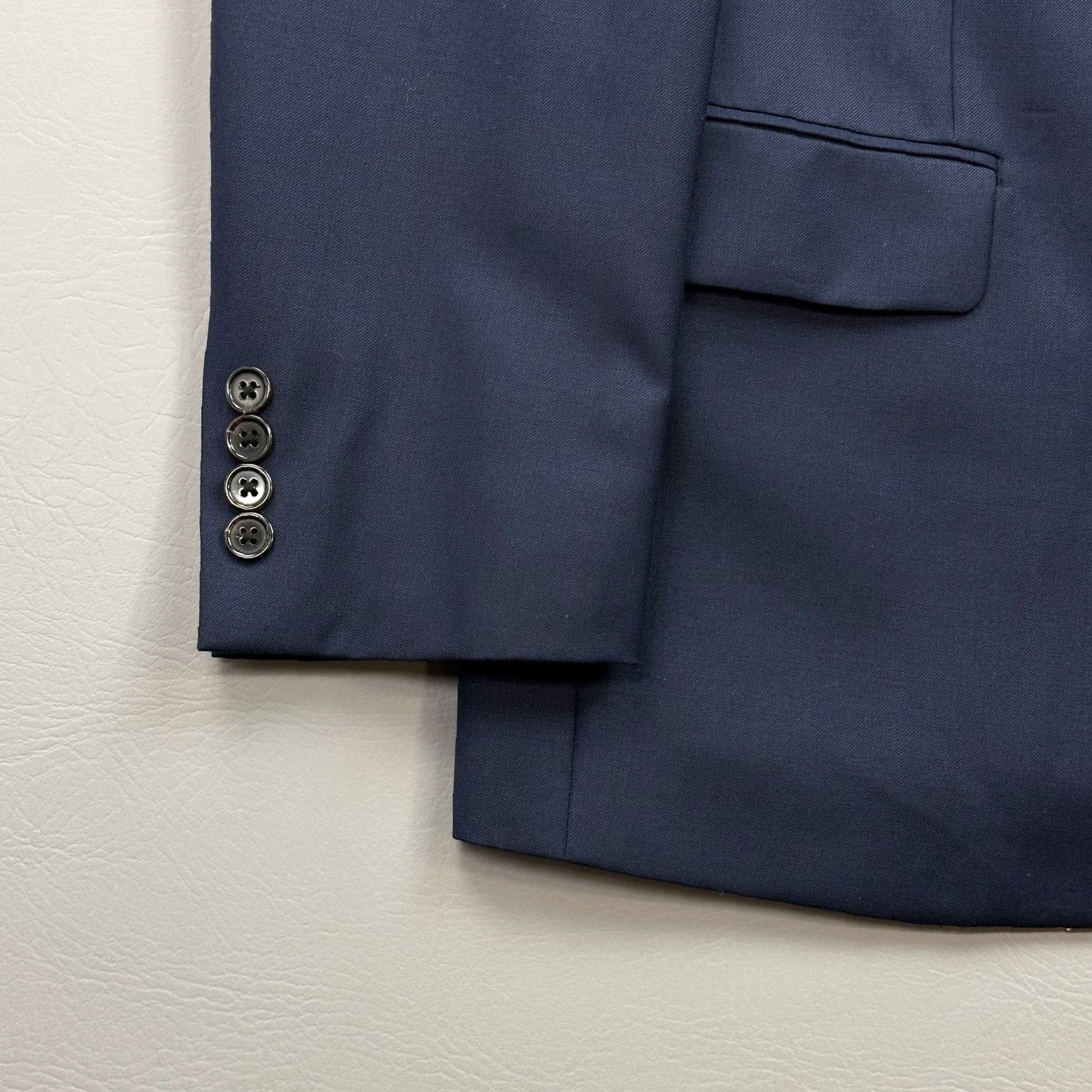 Ralph Lauren Lauren Ralph Lauren Blazer Mens 40R Navy Wool Blend Sport Jacket Black Label Size 40R - 2 Thumbnail