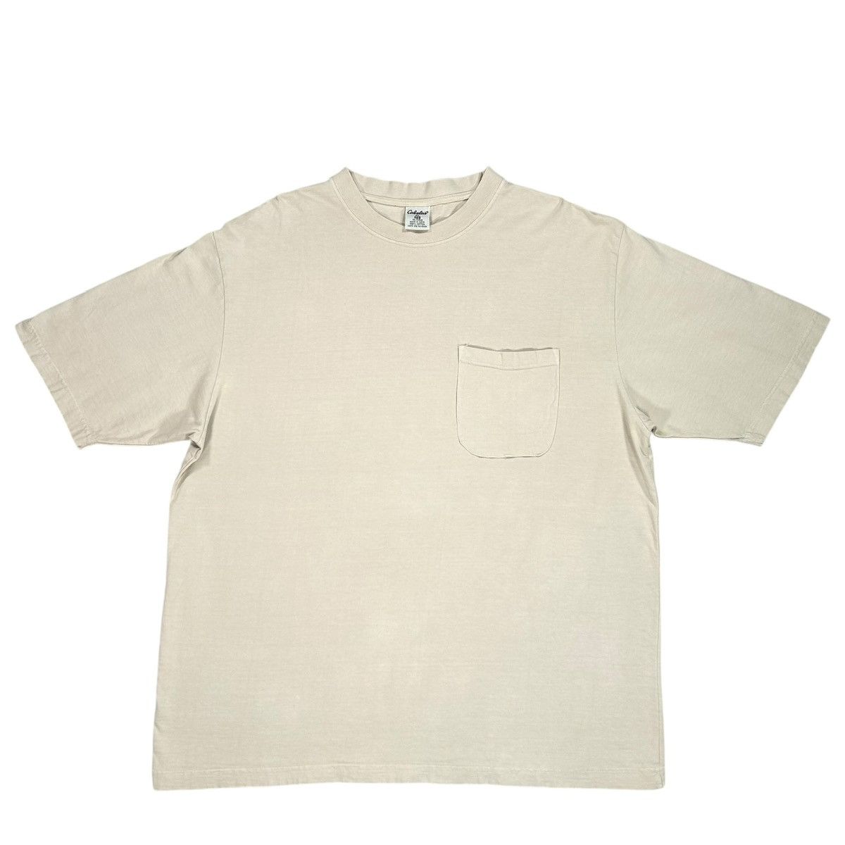 Cabelas Vintage Cabela's Men's Beige Short Sleeve Pocket T Shirt Size US XL / EU 56 / 4 - 1 Thumbnail