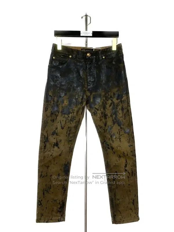 Versace Versace Colorblock Cotton Casual Pants for Men . Size US 26 / EU 42 - 1 Thumbnail