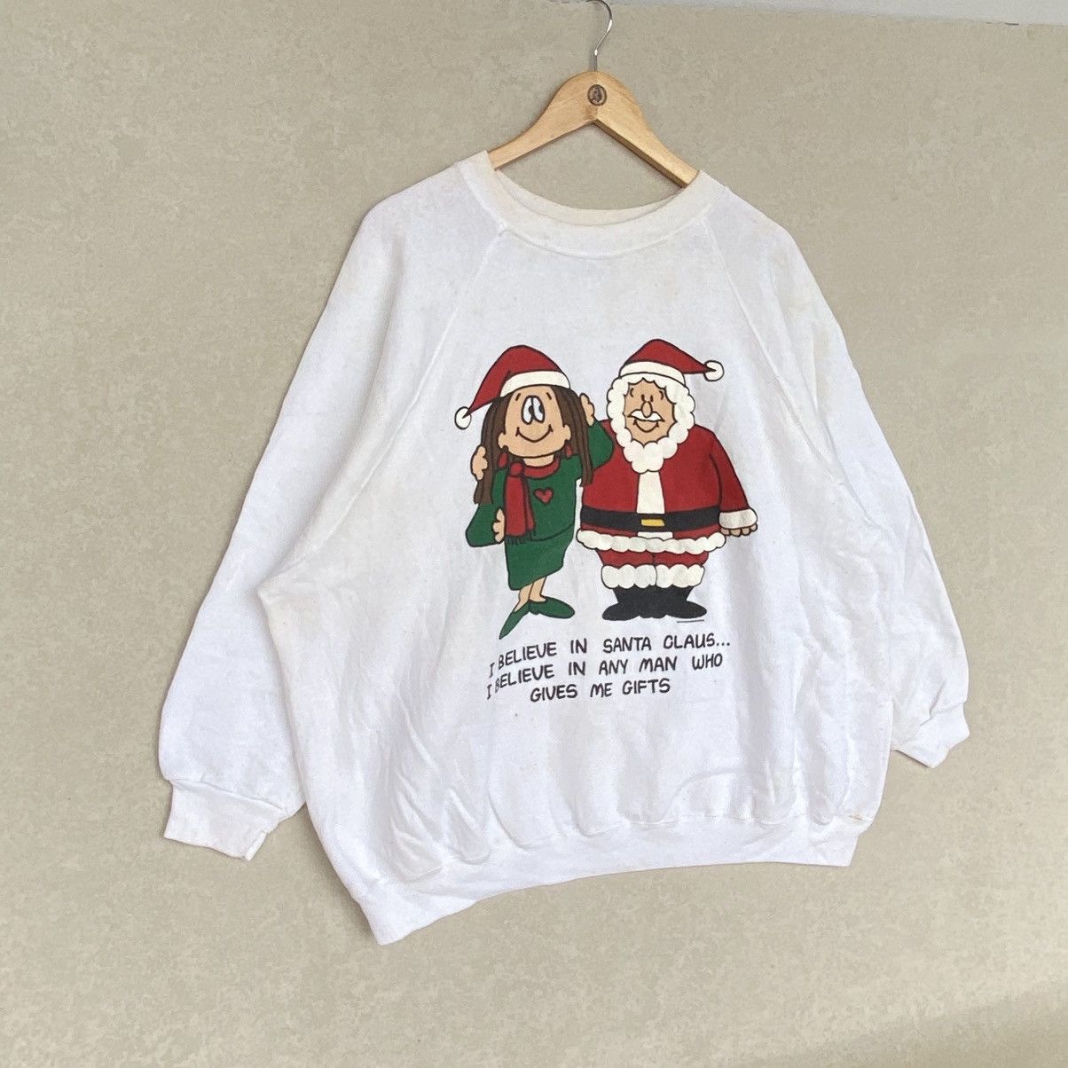 Other Vintage Mr Santa Clause Logo Printed Crewneck Sweatshirt Size XL / US 12-14 / IT 48-50 - 3 Thumbnail