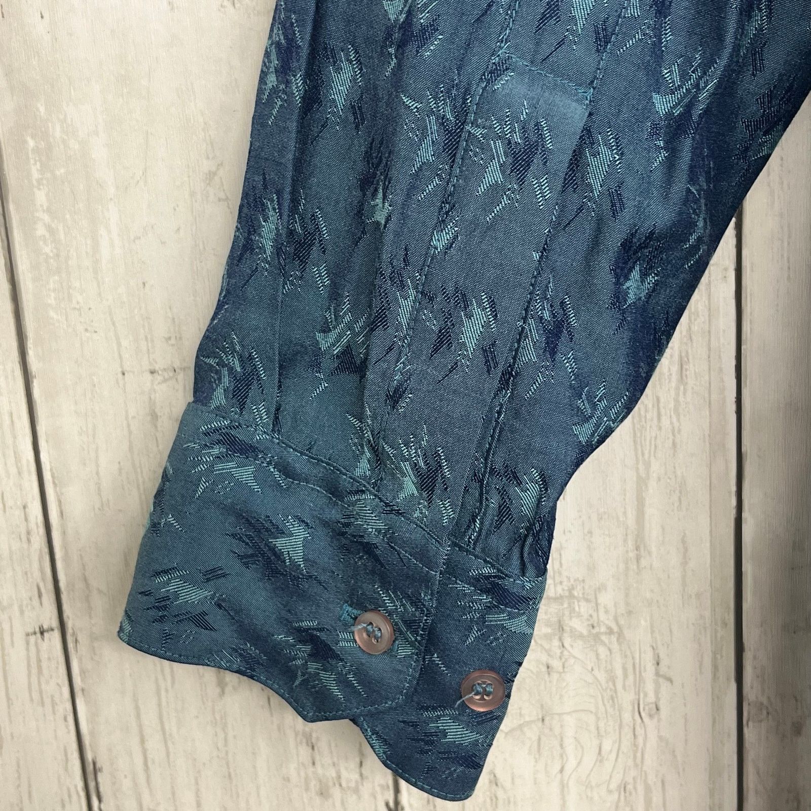 Other Exchange Unlimited Vintage Long Sleeve Button Down Shirt Size US L / EU 52-54 / 3 - 5 Thumbnail