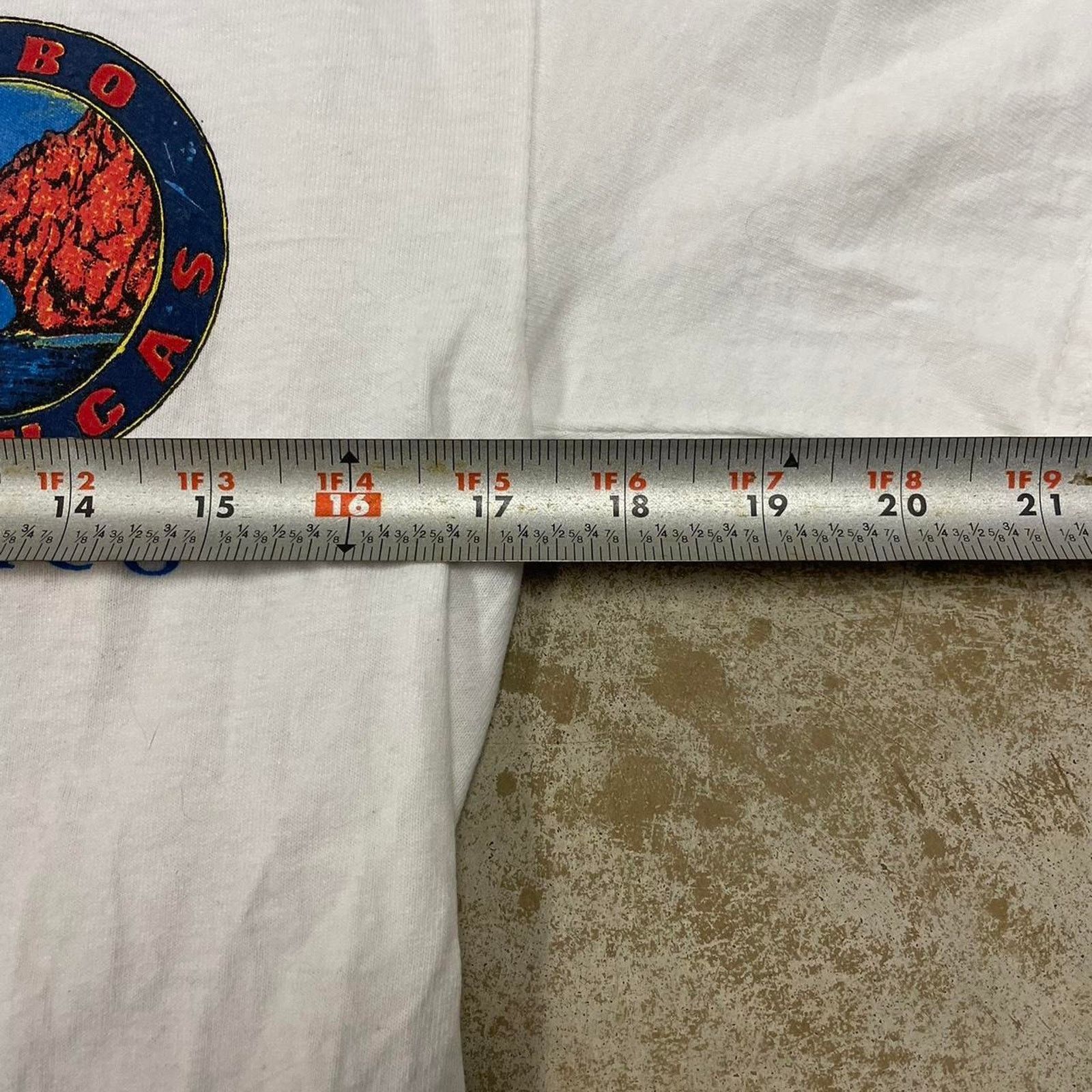 Hanes 90s Cabo San Lucas Mexico white cotton tee Size small Size US S / EU 44-46 / 1 - 4 Thumbnail