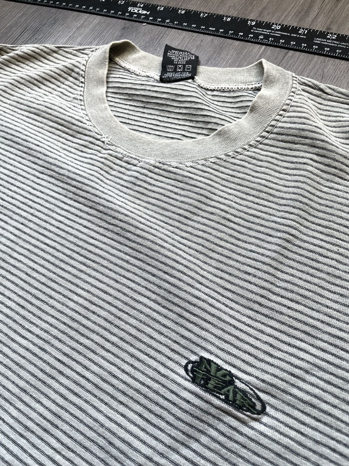 No Fear Vintage No Fear USA “Cropped” Long Sleeve T-Shirt (Sz. L) Size US L / EU 52-54 / 3 - 2 Thumbnail