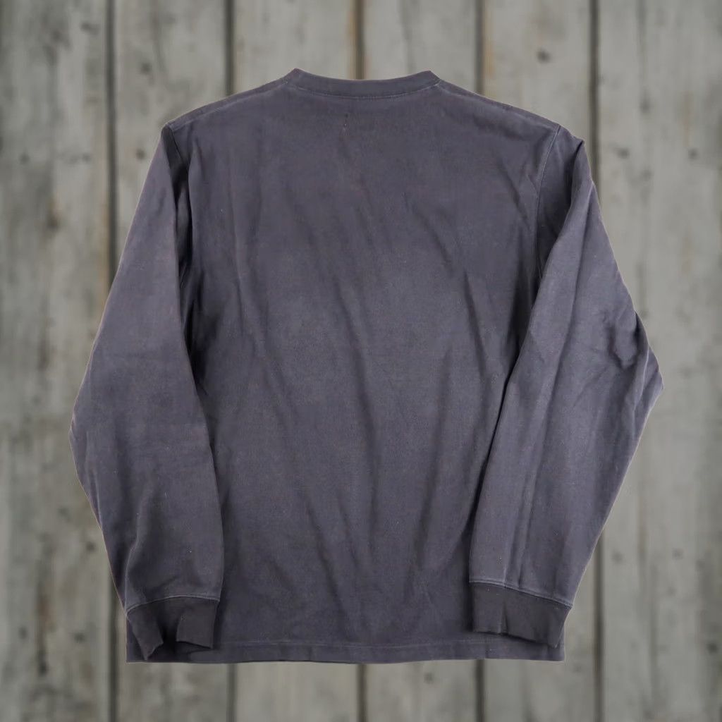 Calvin Klein Calvin Klein T-Shirt Men's Faded Black Long Sleeve V-Neck M Medium Shirt Size US M / EU 48-50 / 2 - 1 Thumbnail