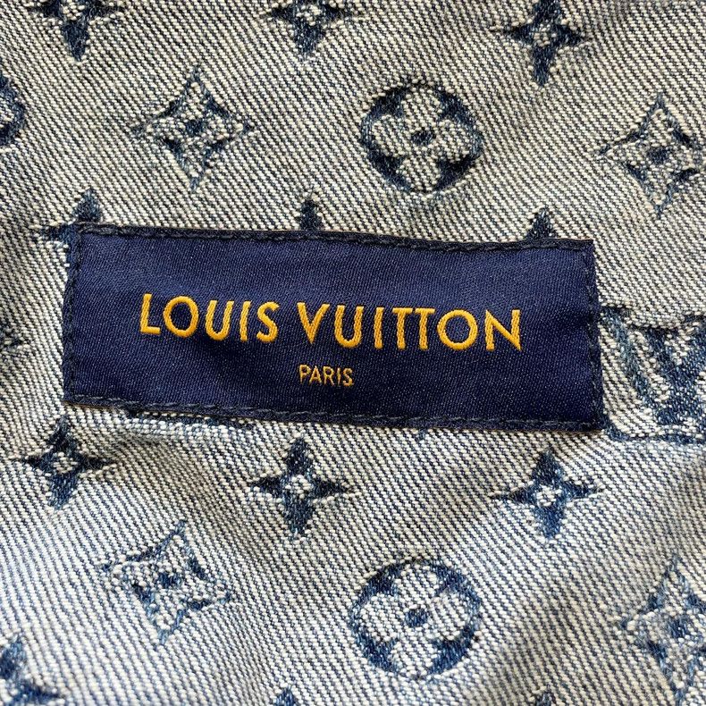 Louis Vuitton Louis Vuitton Deconstructed patchwork full print denim jack Size US M / EU 48-50 / 2 - 5 Thumbnail