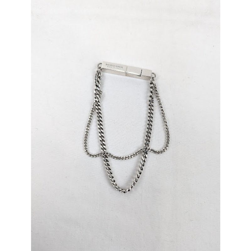 Bottega Veneta o1rshd1 Size: L / Silver Bracelet in Silver Size ONE SIZE - 1 Thumbnail