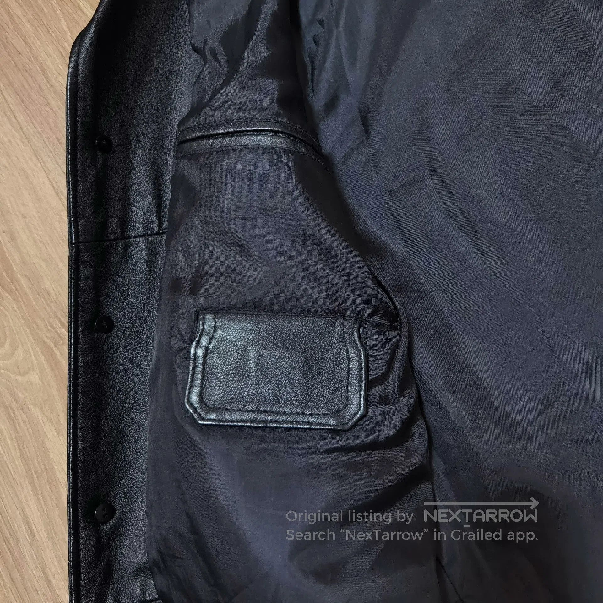 Polo Ralph Lauren Vintage Ralph Lauren Leather Blazer. Size US L / EU 52-54 / 3 - 5 Thumbnail
