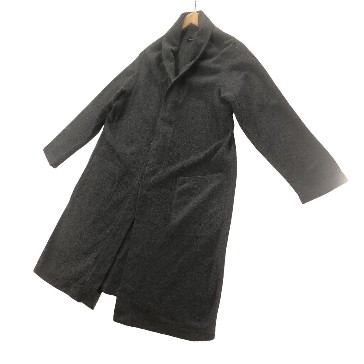 Issey Miyake × Japanese Brand × Vintage Vintage Plantation by Issey Miyake Wool Trench Jacket Size US L / EU 52-54 / 3 - 5 Thumbnail