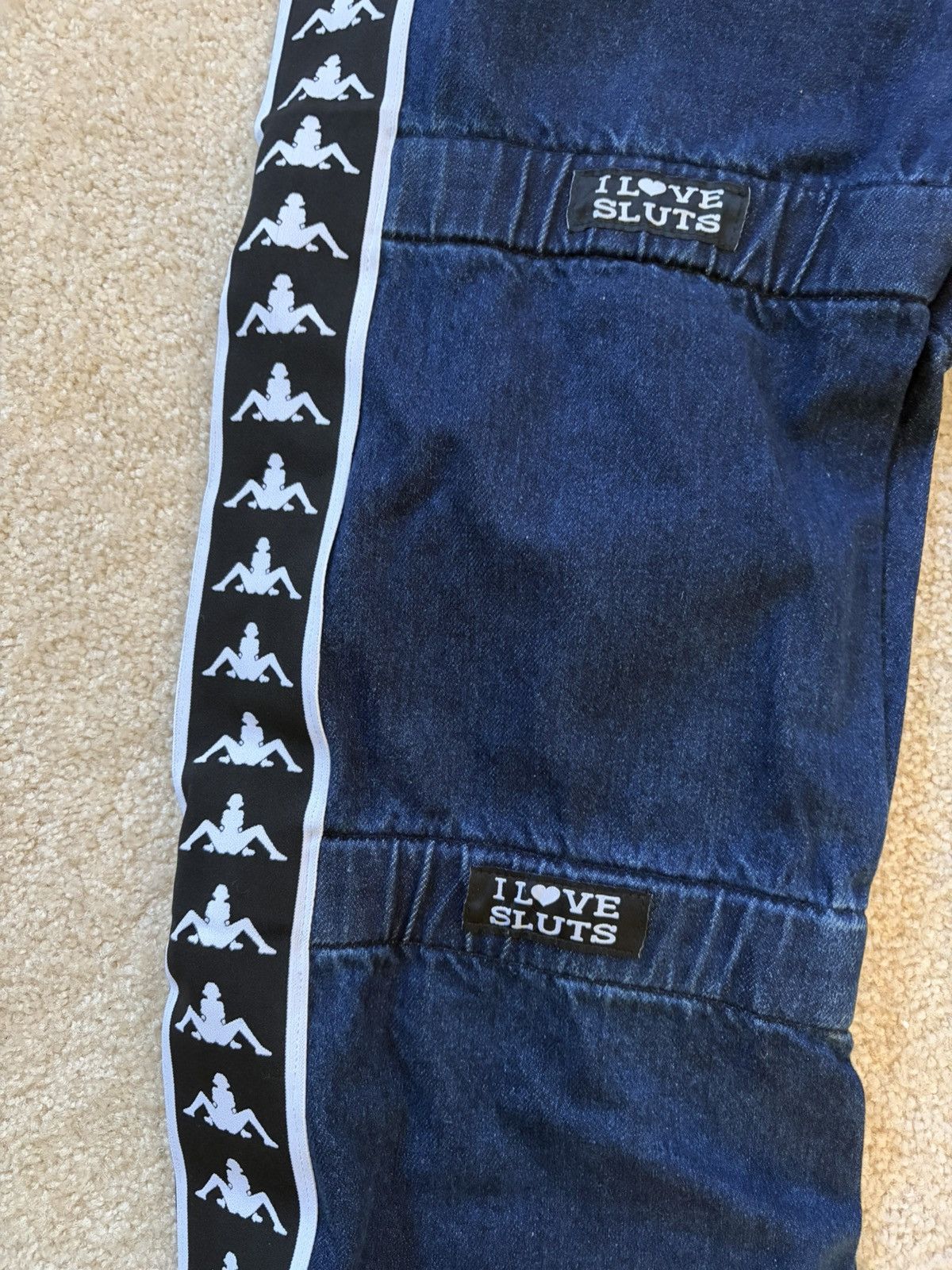 Other RYE CHASIN I LUV SL*UT DENIM Size US 32 / EU 48 - 3 Thumbnail